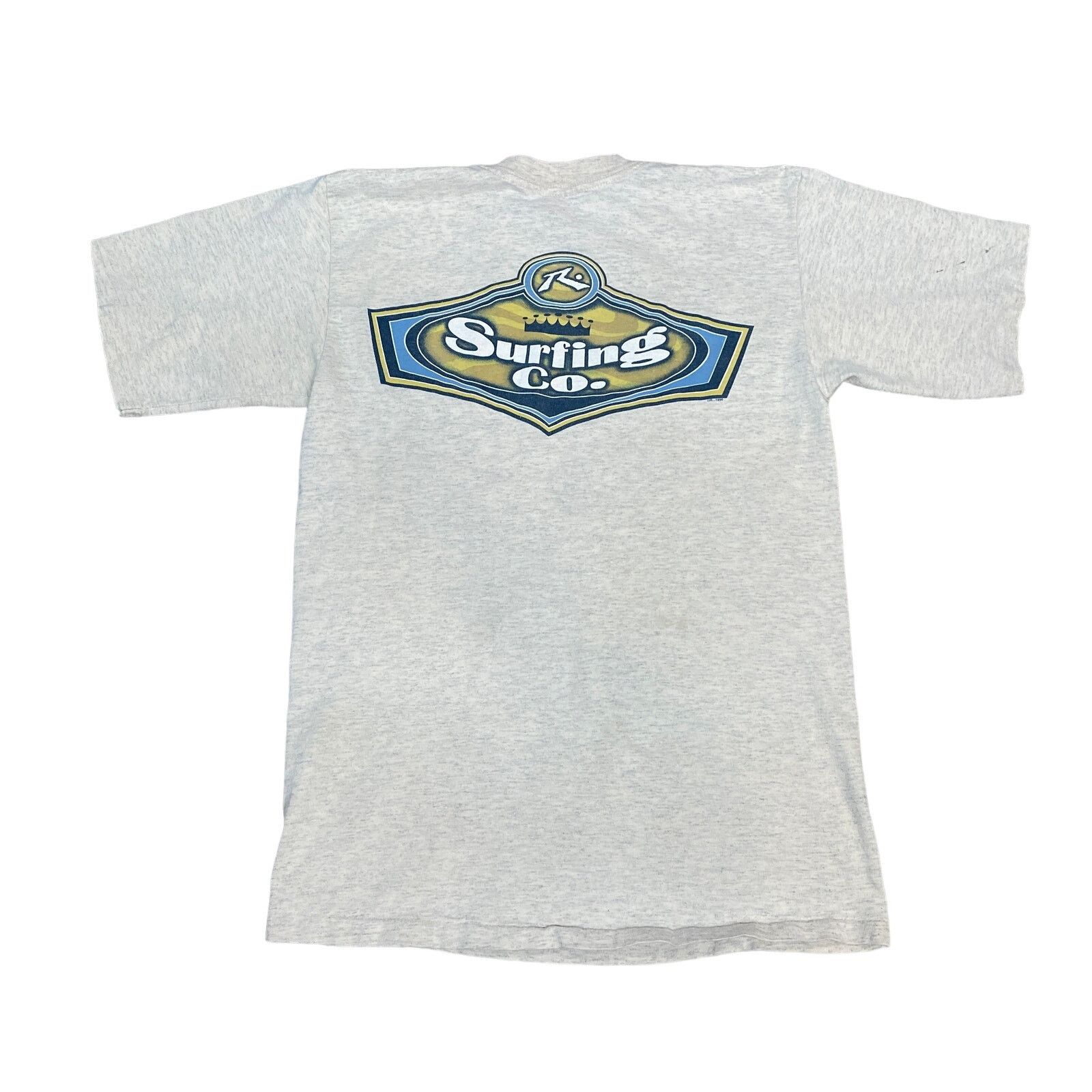 Rusty × Vintage VTG 90s Rusty Surfing Co. Single Stitch Shirt Medium Skater Size US M / EU 48-50 / 2 - 1 Thumbnail