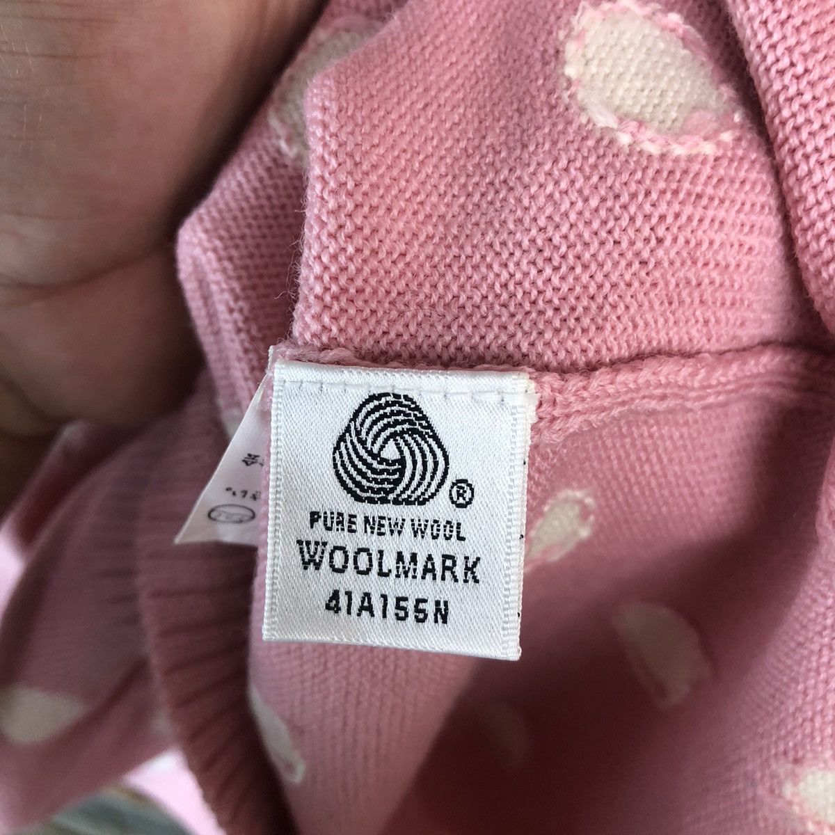 Homespun Knitwear × Japanese Brand Angeliebe Pink Knitwear #A1311 Size S / US 4 / IT 40 - 12 Thumbnail