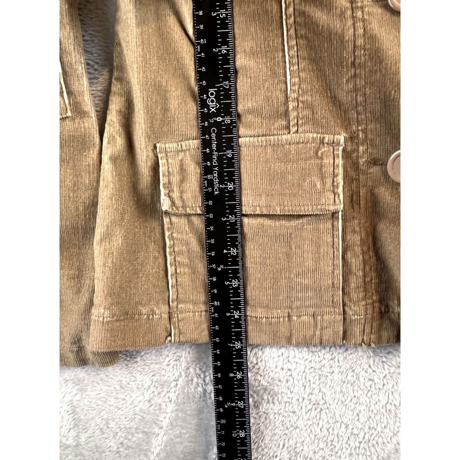 Vintage VINTAGE Z Cavaricci Blazer Womens M Brown Corduroy Pockets Y2K 90s Preppy Size M / US 6-8 / IT 42-44 - 5 Thumbnail