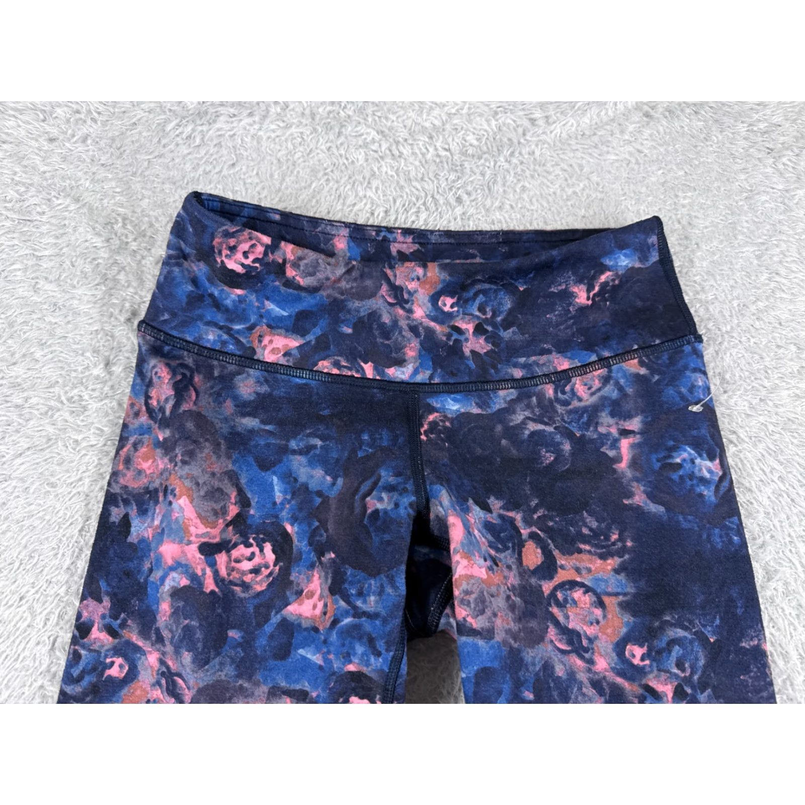Lululemon Lululemon Wunder Under Pant Blue Pink Moody Mirage Bark Berry Deep Navy 31.5" W5F34S Womens Pants 4 Lukulemon irrelevant Size 27" / US 4 / IT 40 - 4 Thumbnail