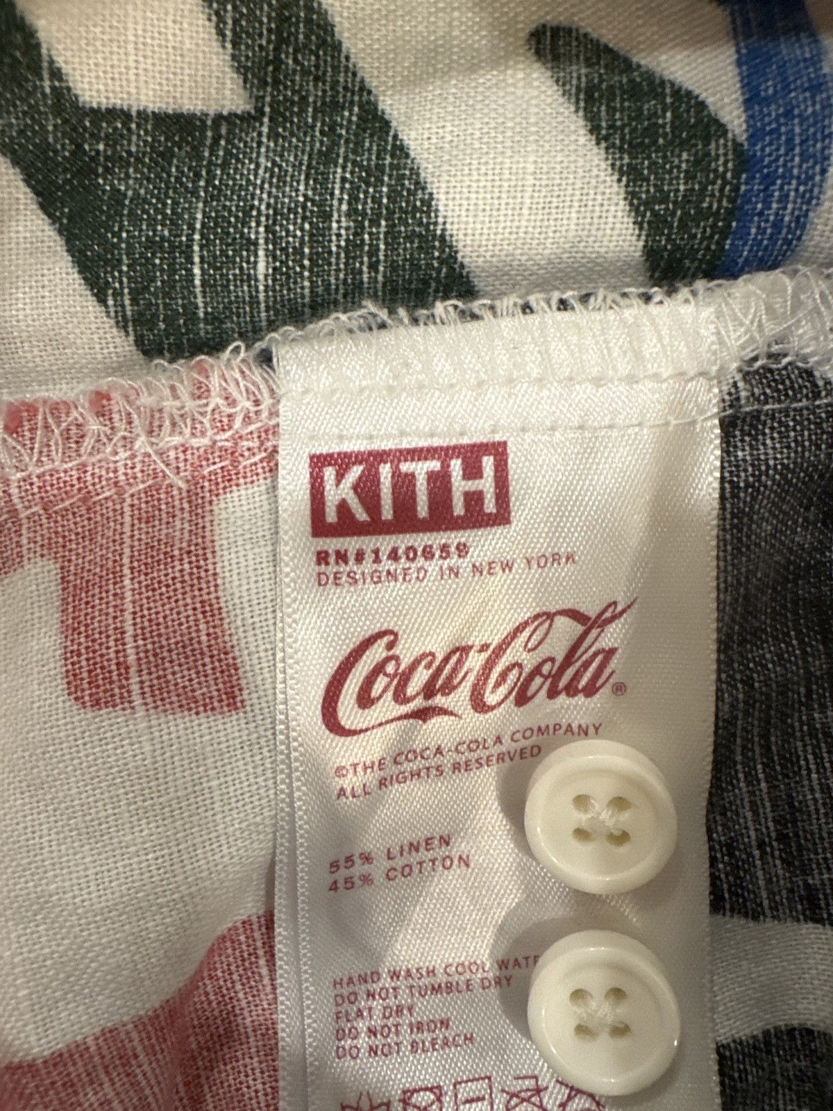 Kith Kith x Coca-Cola Limited Edition Button Up Tee. 4 color Size US M / EU 48-50 / 2 - 5 Thumbnail