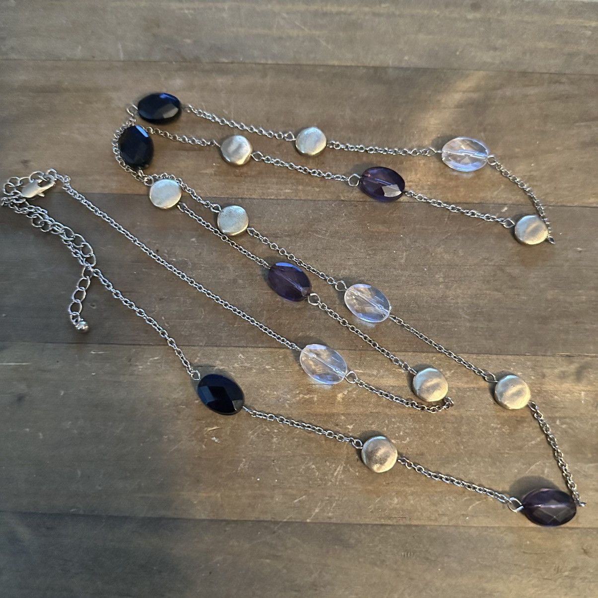 Other Long bead and disc chain necklace Size ONE SIZE - 3 Thumbnail