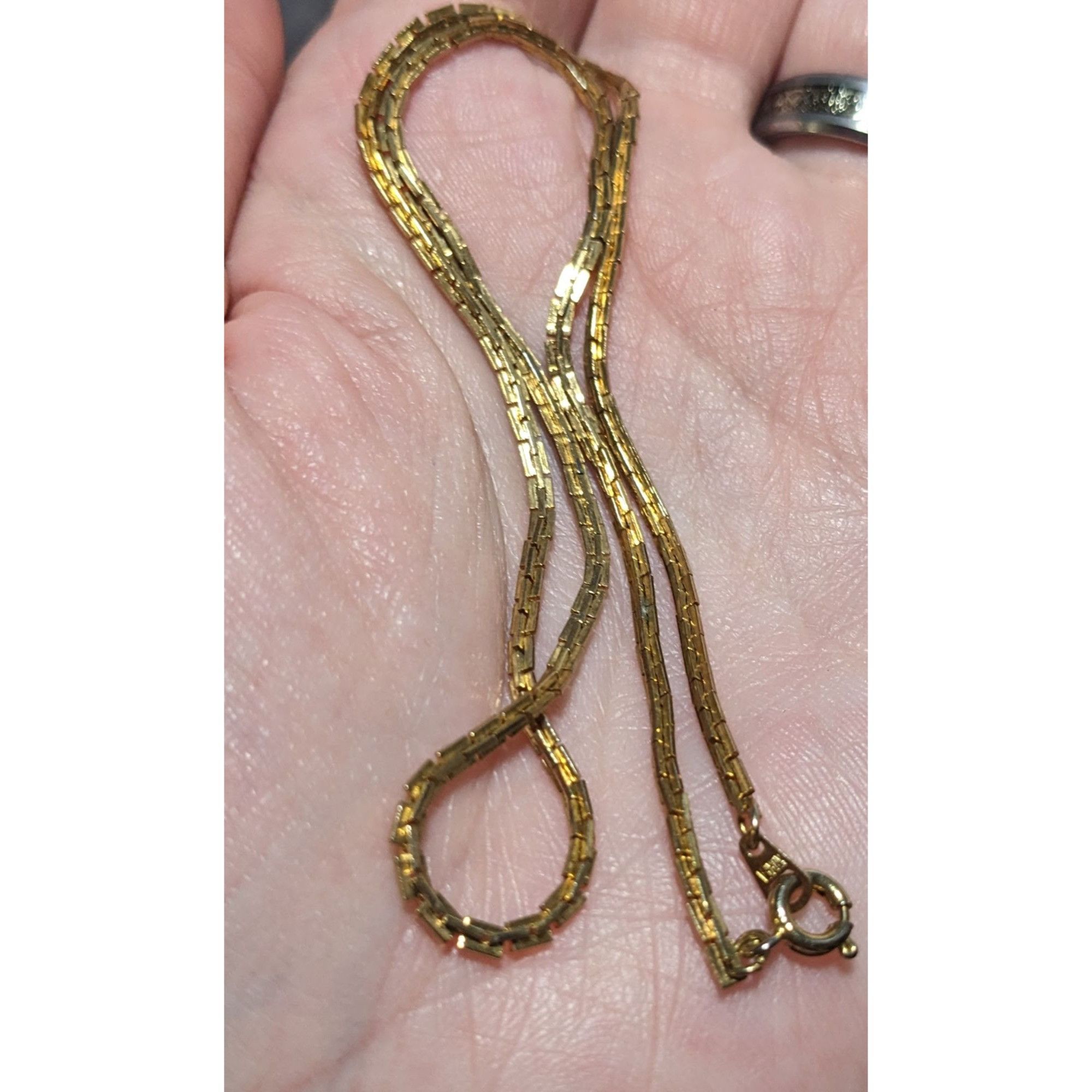 Other Bright Gold Korea Boston Link Chain Necklace Size ONE SIZE - 3 Thumbnail
