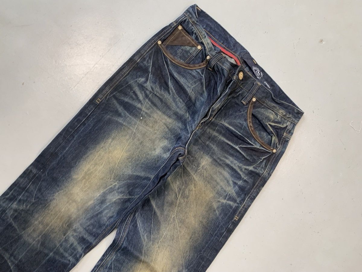 Japanese Brand Vintage Evisu inspired emboridered denim Size US 32 / EU 48 - 10 Thumbnail