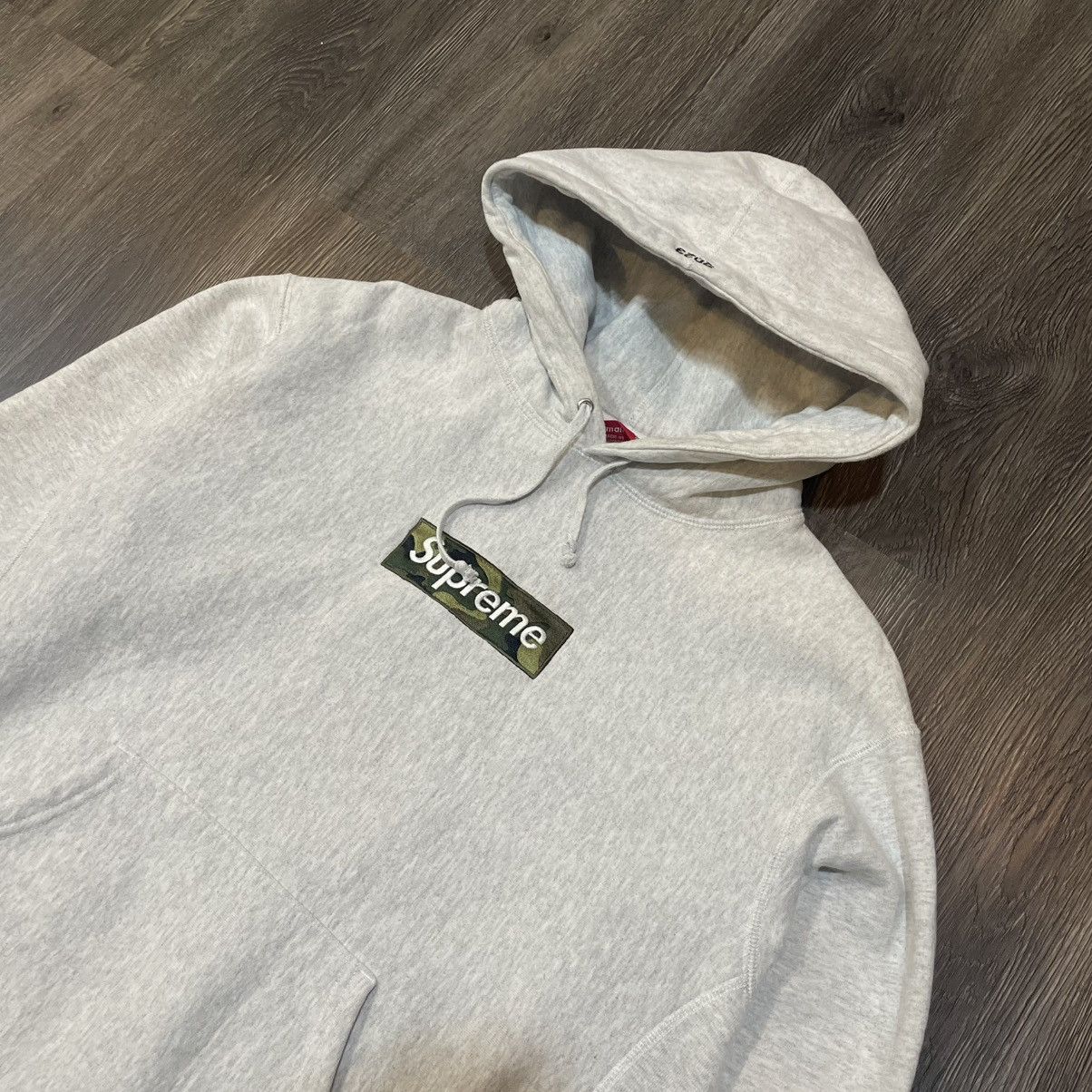 Supreme SUPREME BOX LOGO CAMO HOODIE Size US S / EU 44-46 / 1 - 2 Thumbnail