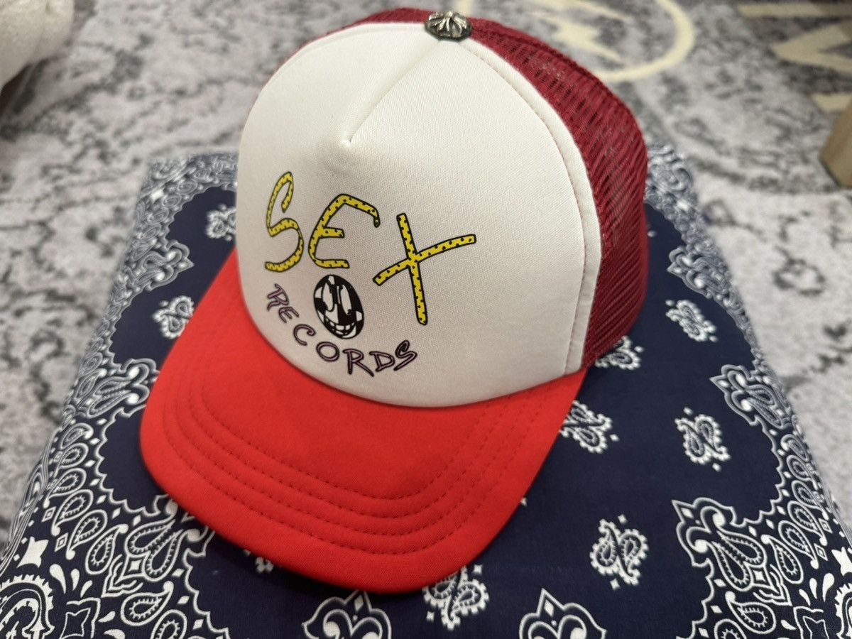 Pre-owned Chrome Hearts X Matty Boy Chrome Hearts Matty Boy Hat In Red