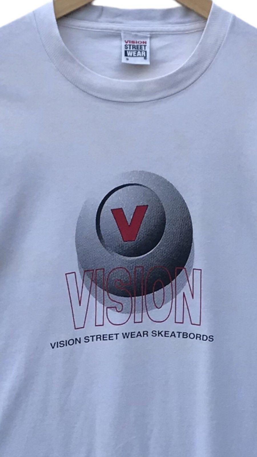 Vision Streetwear Vintage Vision Streetwear Skate Tee Streetwear Shirt-STAINS Size US S / EU 44-46 / 1 - 9 Thumbnail