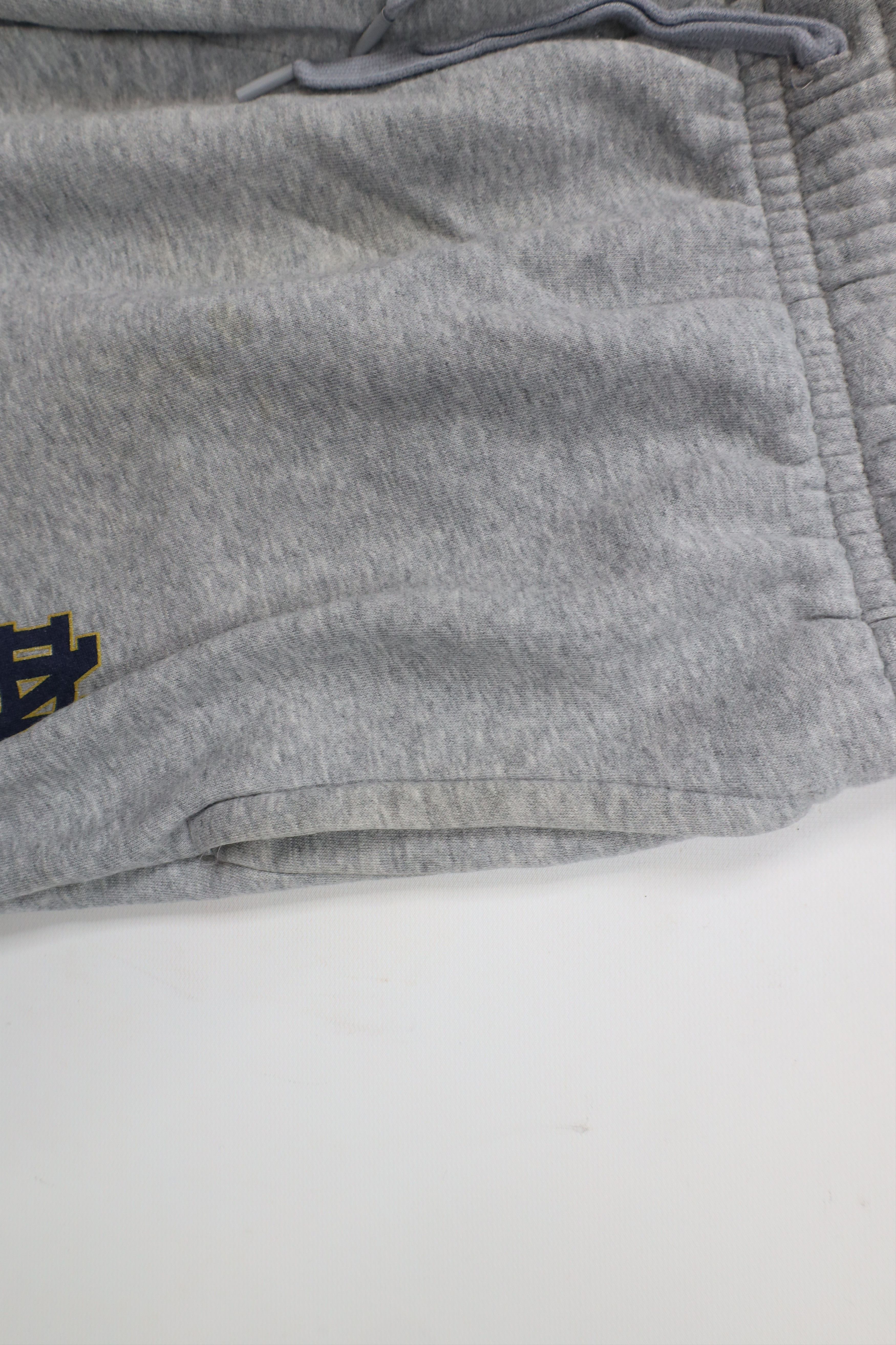 Under Armour × Vintage Under Armour Notre Dame University Tapered Leg Sweatpants Size US 36 / EU 52 - 9 Thumbnail