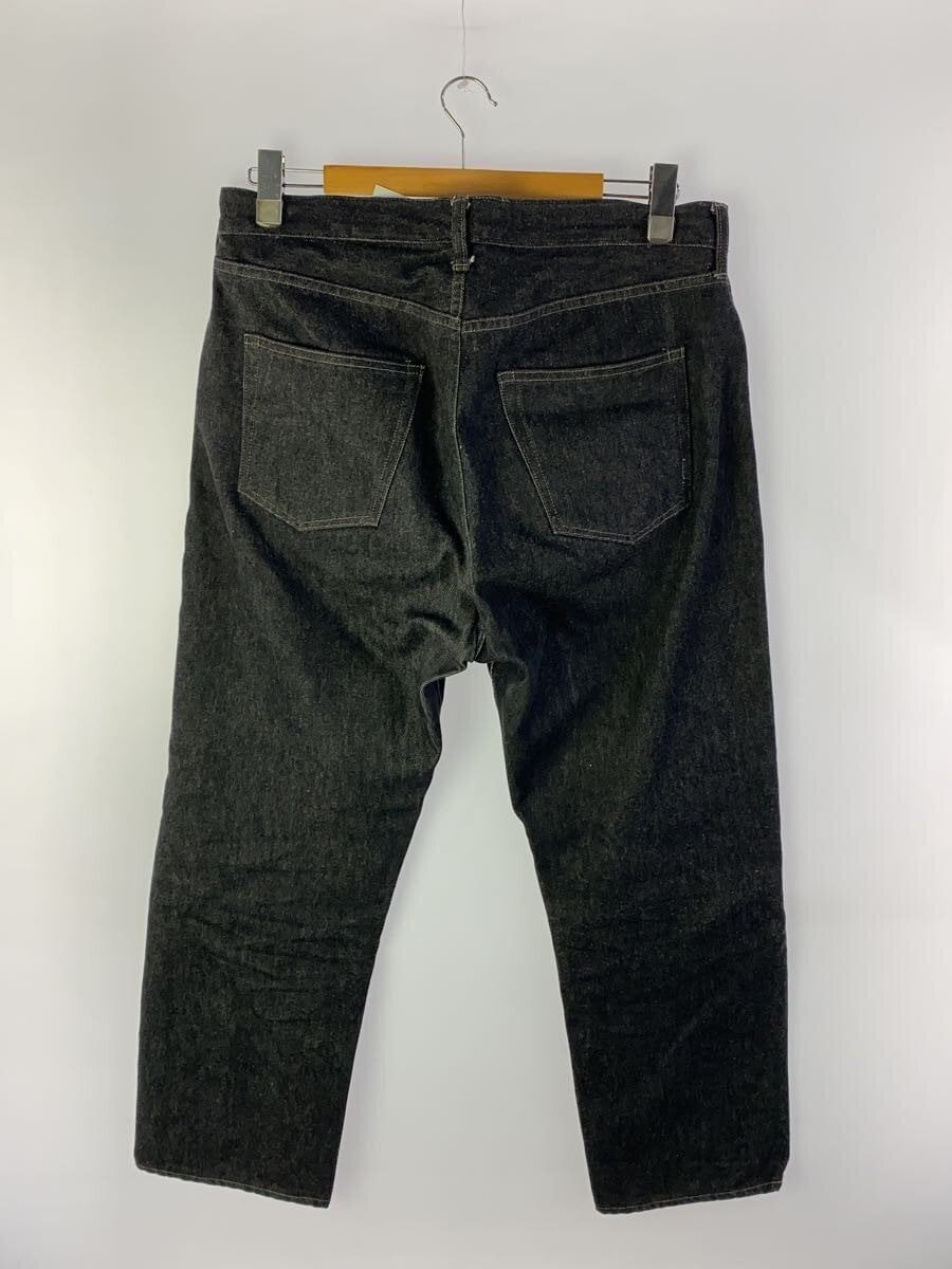 A.PRESSE Cotton Black Washed Denim Pants 23aw Size US 36 / EU 52 - 2 Thumbnail