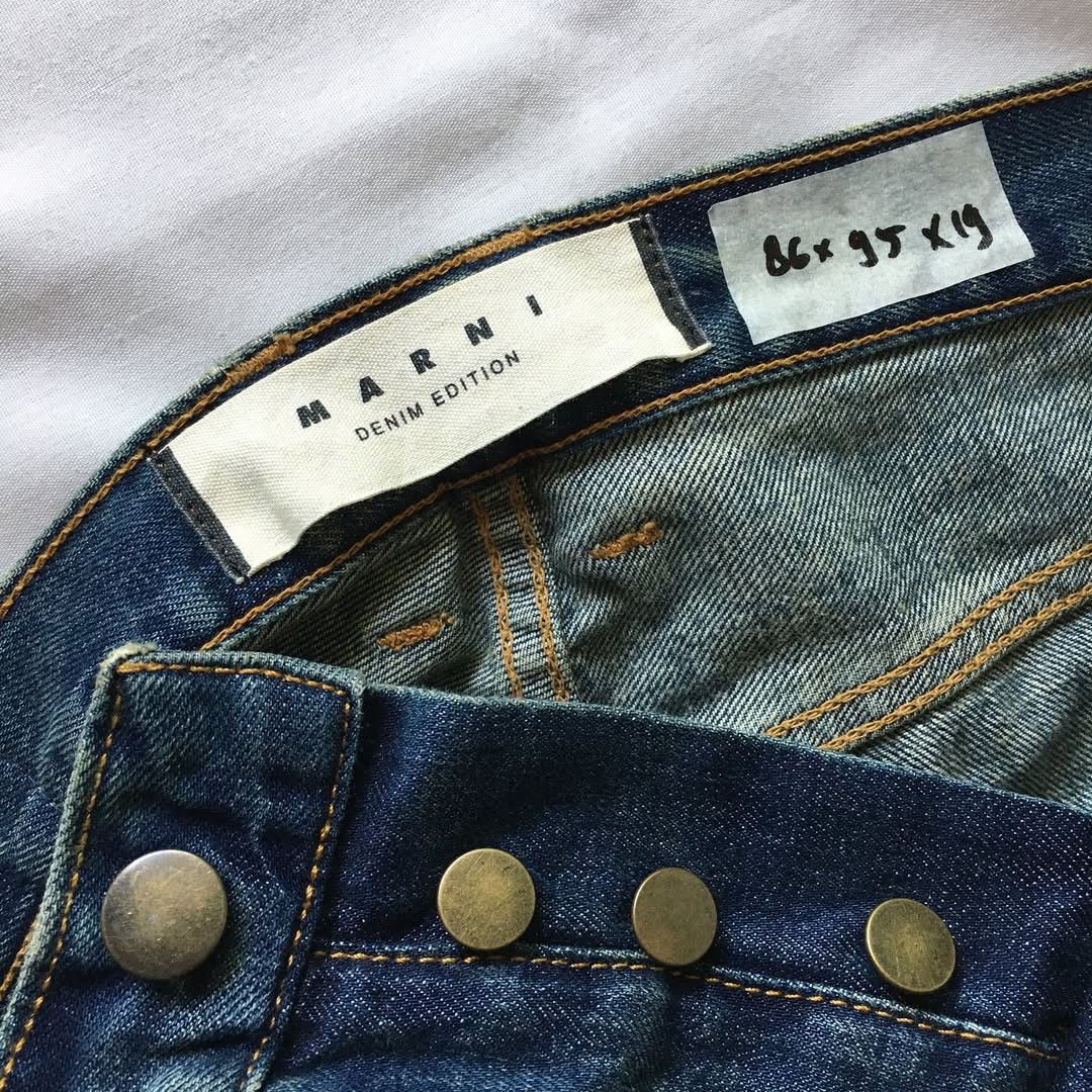 Marni Marni denim edition cropped jean polkadot Size 25" / US 0 / IT 36 - 7 Thumbnail