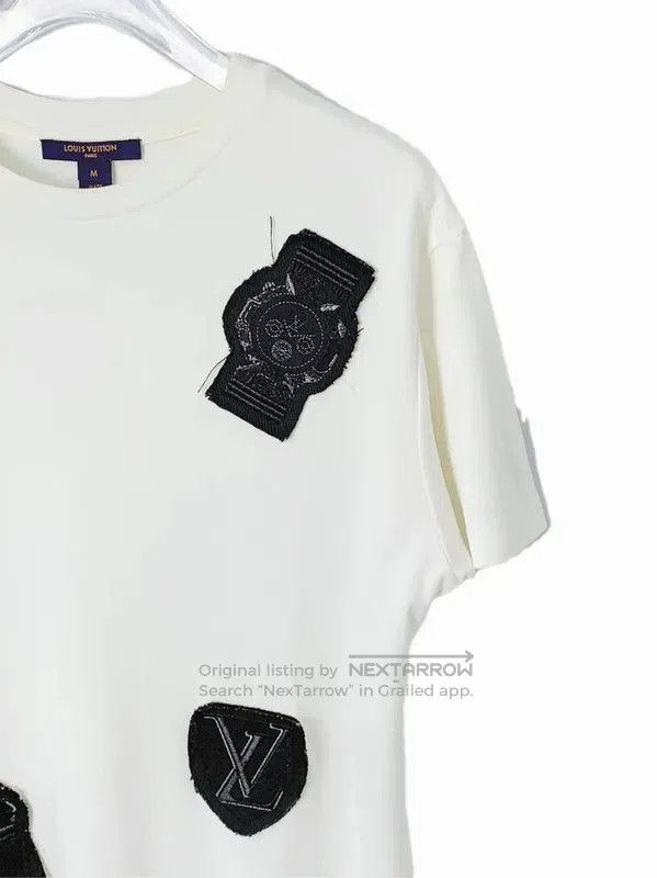 Louis Vuitton Louis Vuitton Cotton White T. Size M / US 6-8 / IT 42-44 - 4 Thumbnail