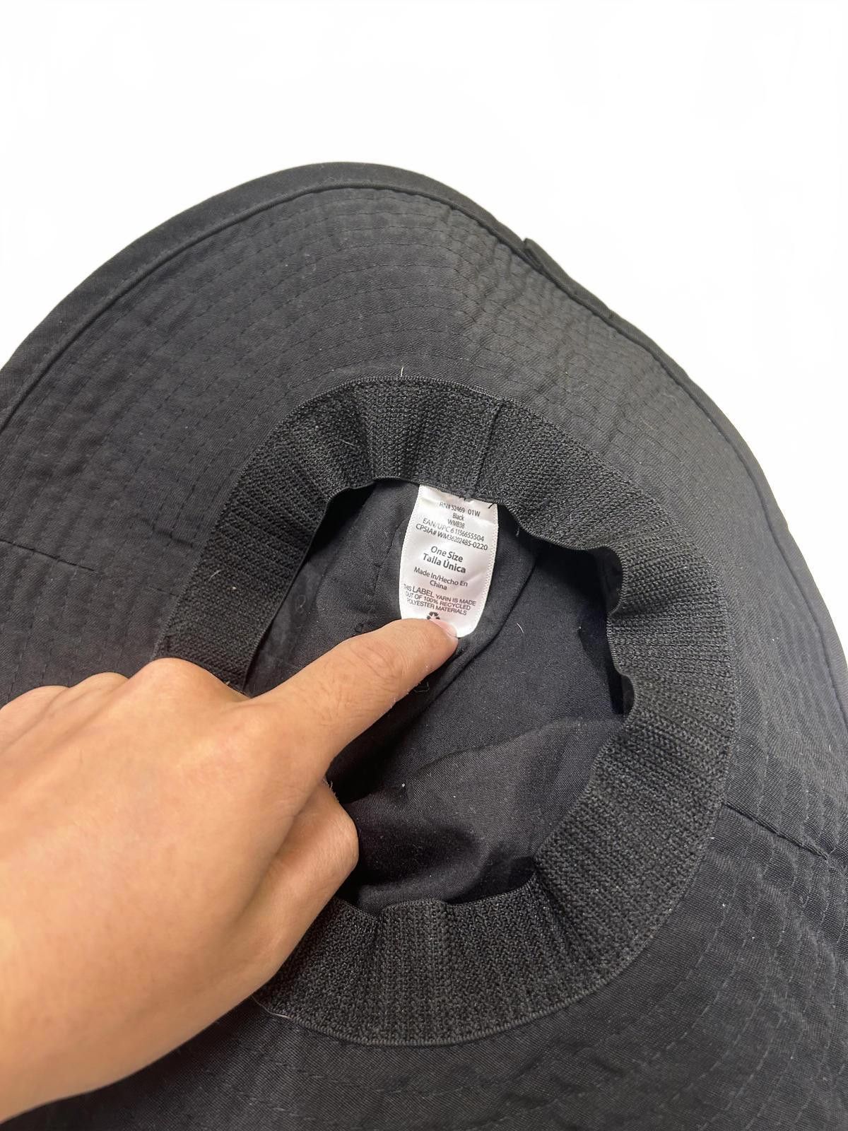 Designer Stylish Black Bucket Hat - Versatile Casual Accessory Size ONE SIZE - 3 Thumbnail