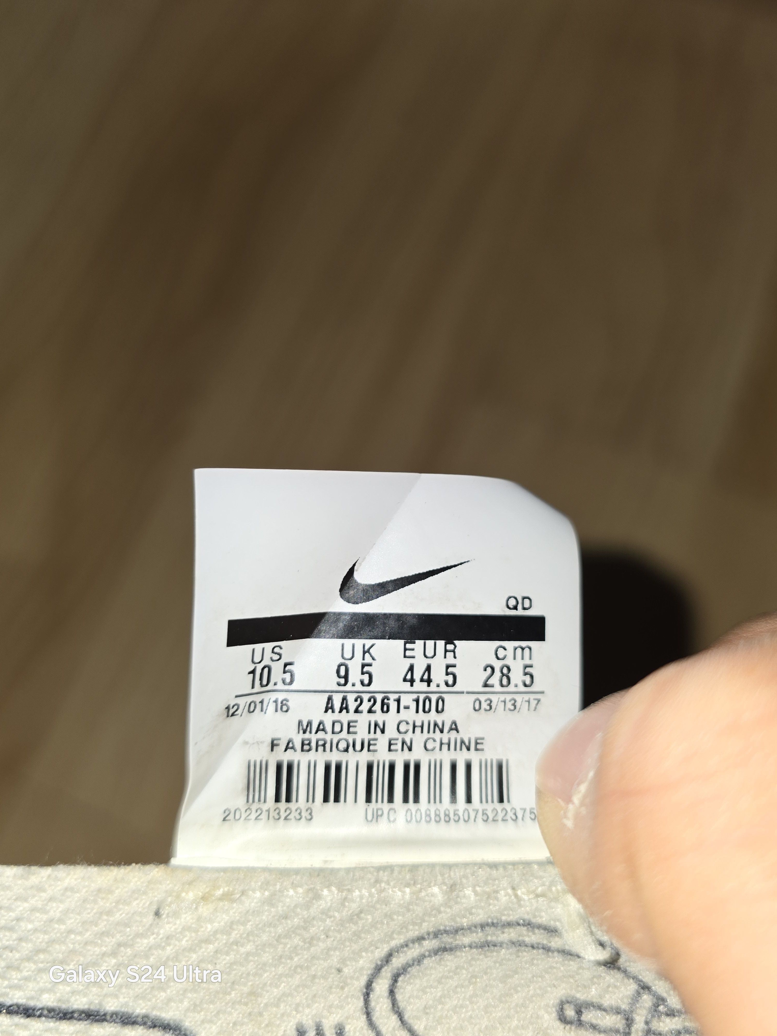 Nike × Tom Sachs Mars yard 2.0 Size US 10.5 / EU 43-44 - 6 Thumbnail