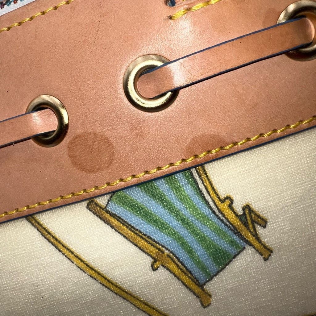Dooney & Bourke Dooney & Bourke Miami Beach Leather Coated Canvas Rainbow Zi Size ONE SIZE - 5 Thumbnail