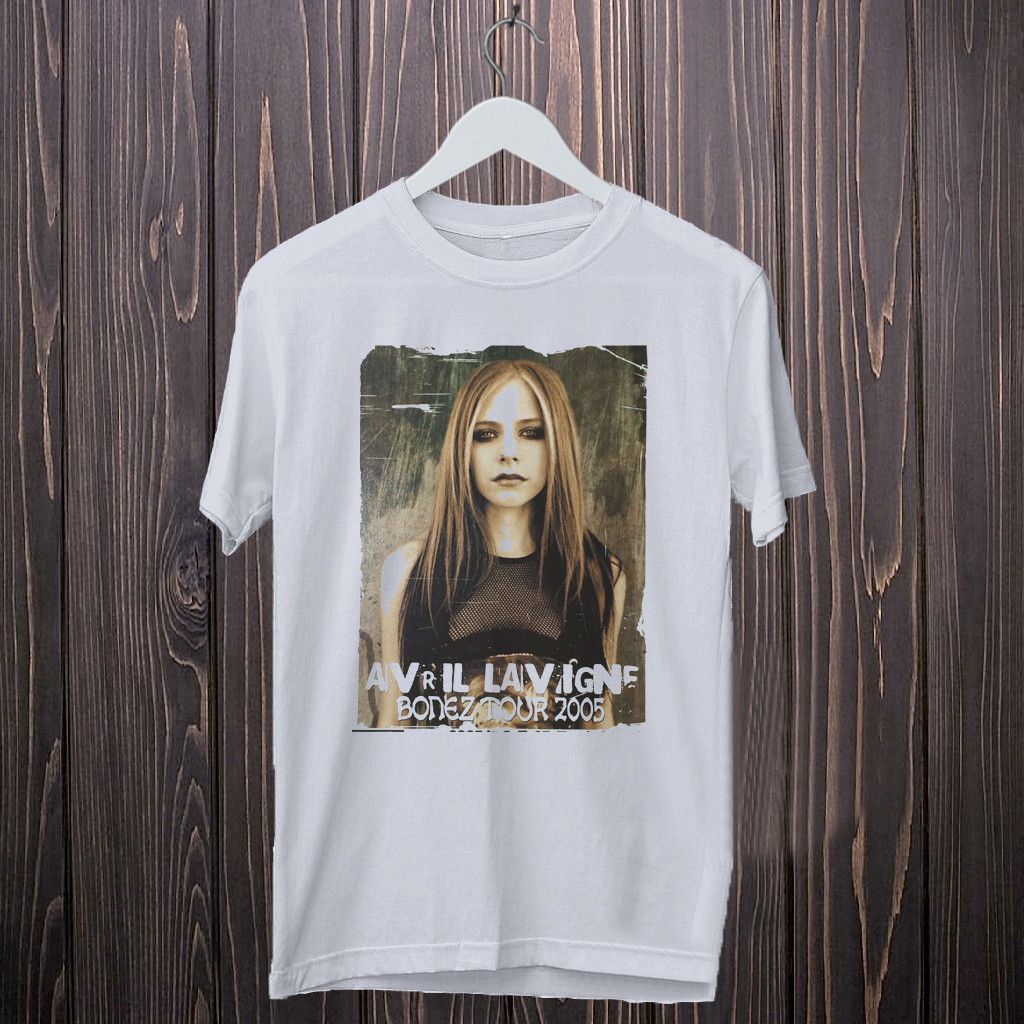 Rock Band × Vintage Vintage Avril Lavigne Bonez Tour 2005 T