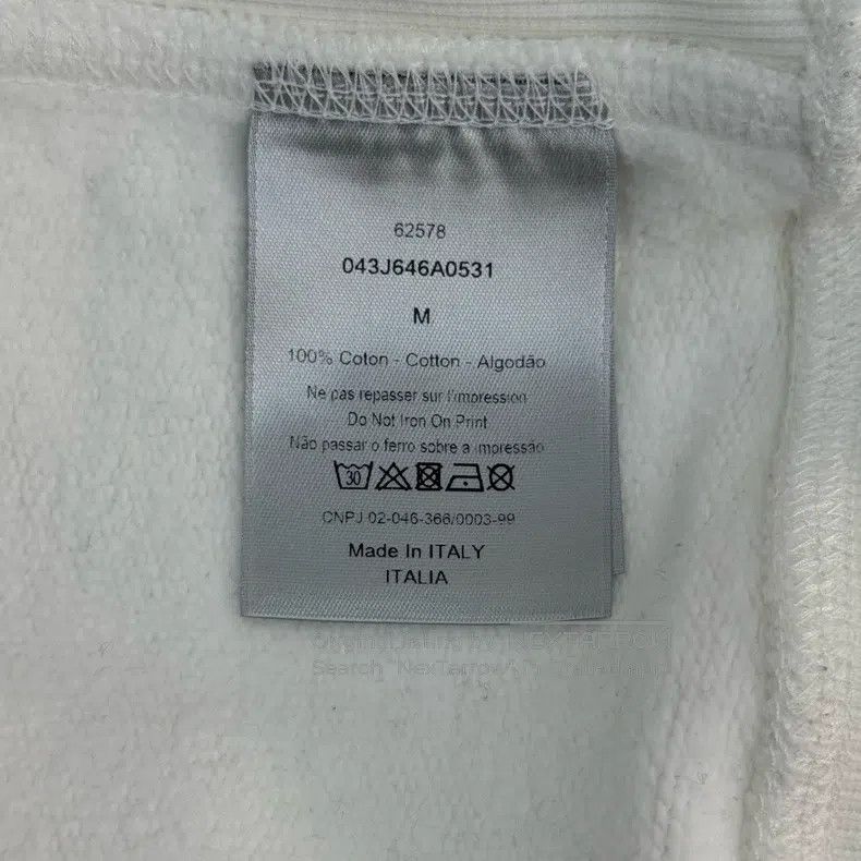 Dior Dior White classic logo hooded sweatshirt Size US M / EU 48-50 / 2 - 6 Thumbnail