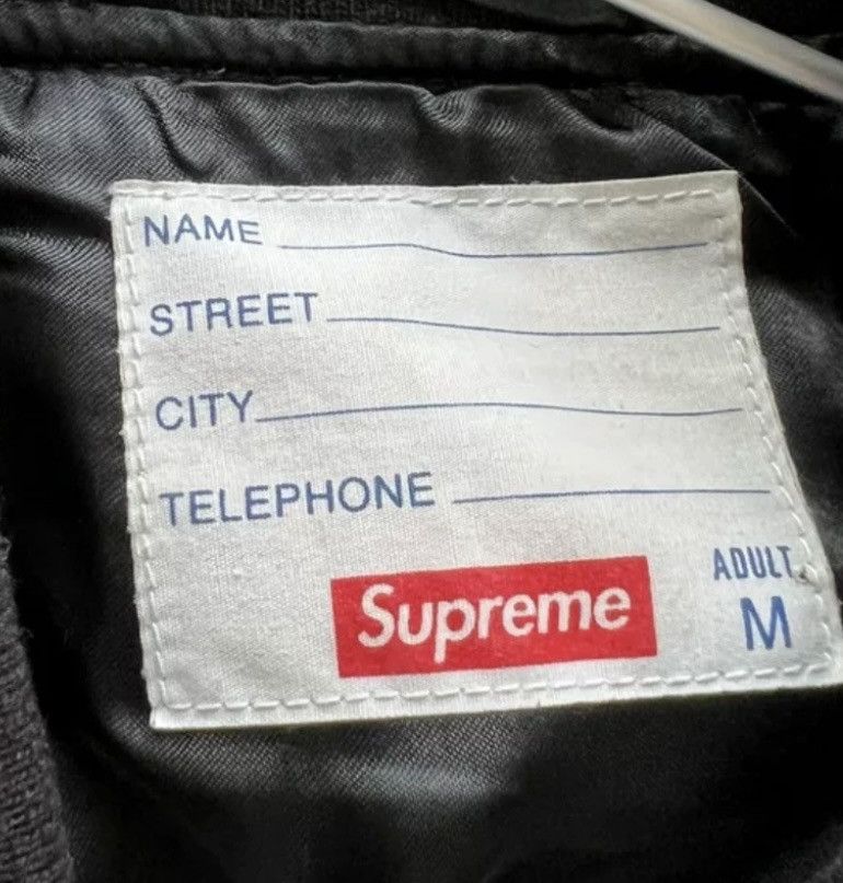 Playboy × Supreme Supreme playboy varsity jacket black Size US M / EU 48-50 / 2 - 3 Thumbnail