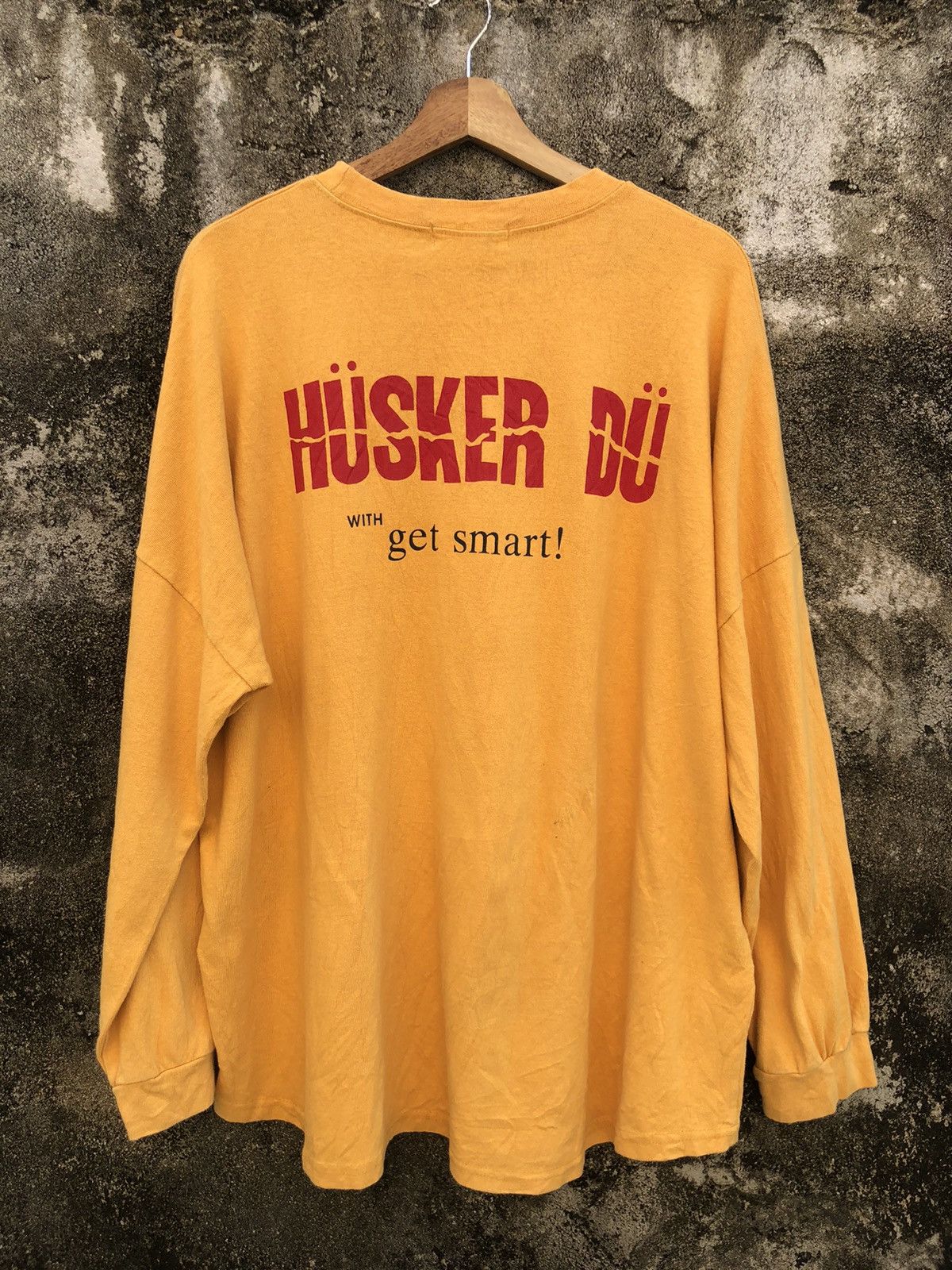 Rare🔥 Vintage McCOY X Husker Dü LongSleeve Tee Punk Rock