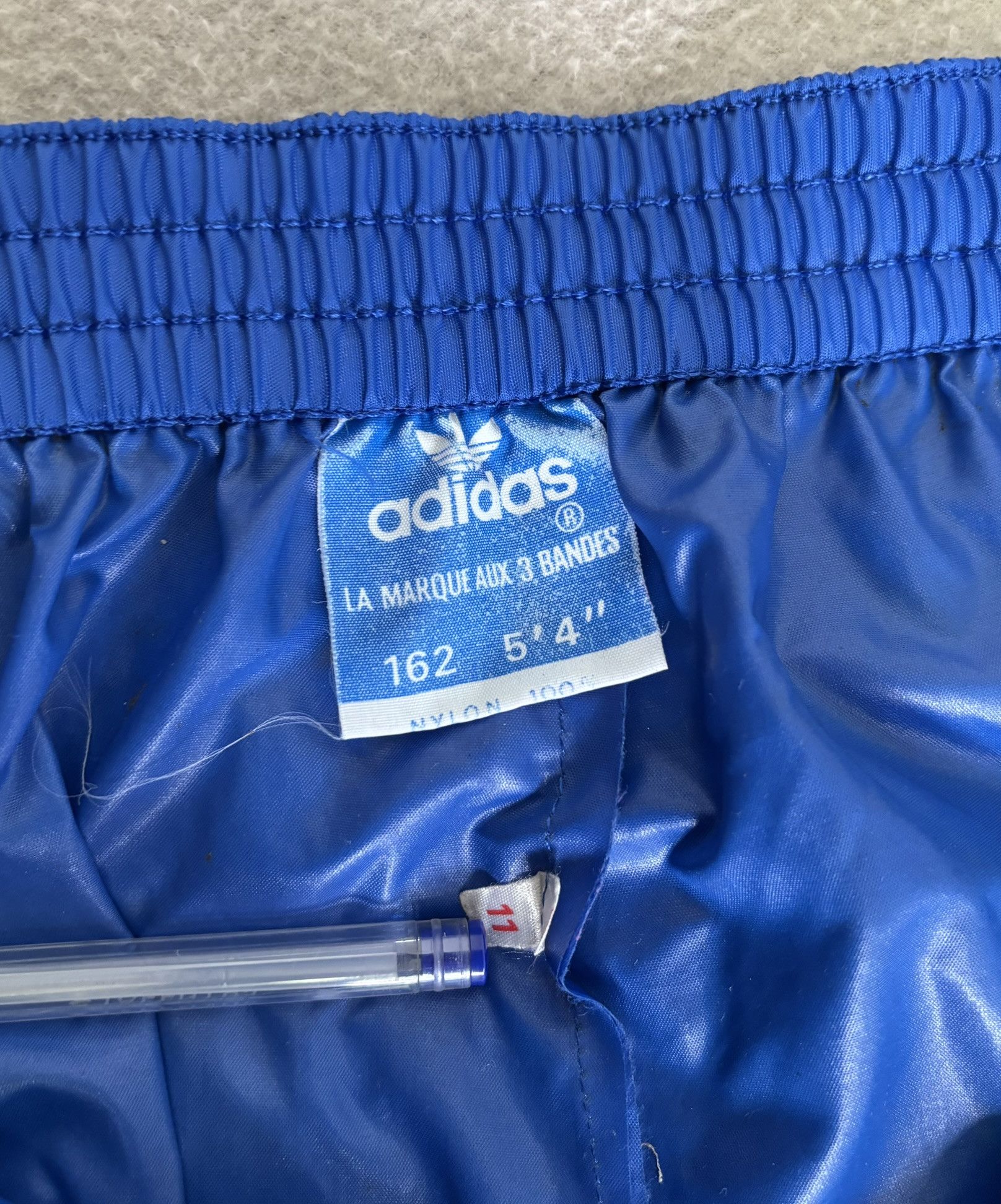 Adidas × Vintage Adidas Originals Zip Vintage 80s blue Pants Size XS Size US 29 - 16 Thumbnail