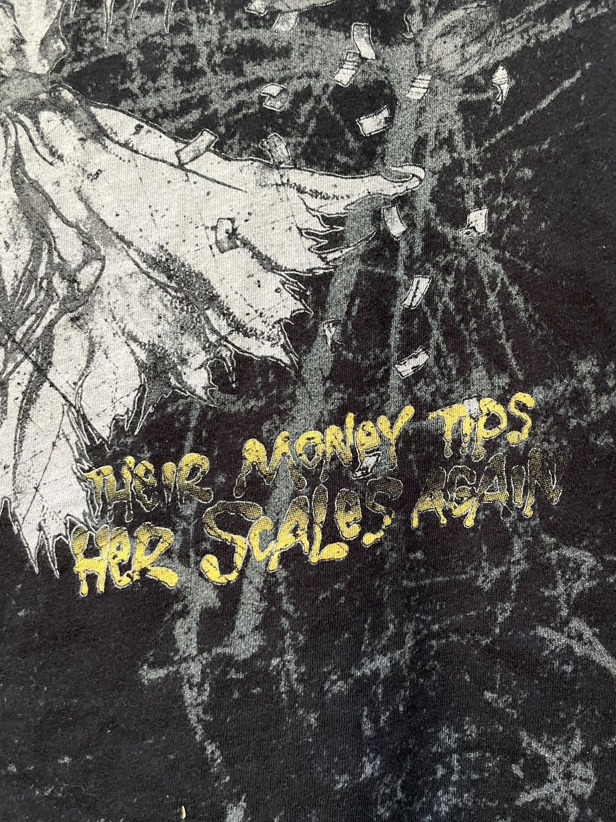 Metallica Vintage Metallica Their Money Tips Her Scales Again Shirt Size US S / EU 44-46 / 1 - 5 Thumbnail