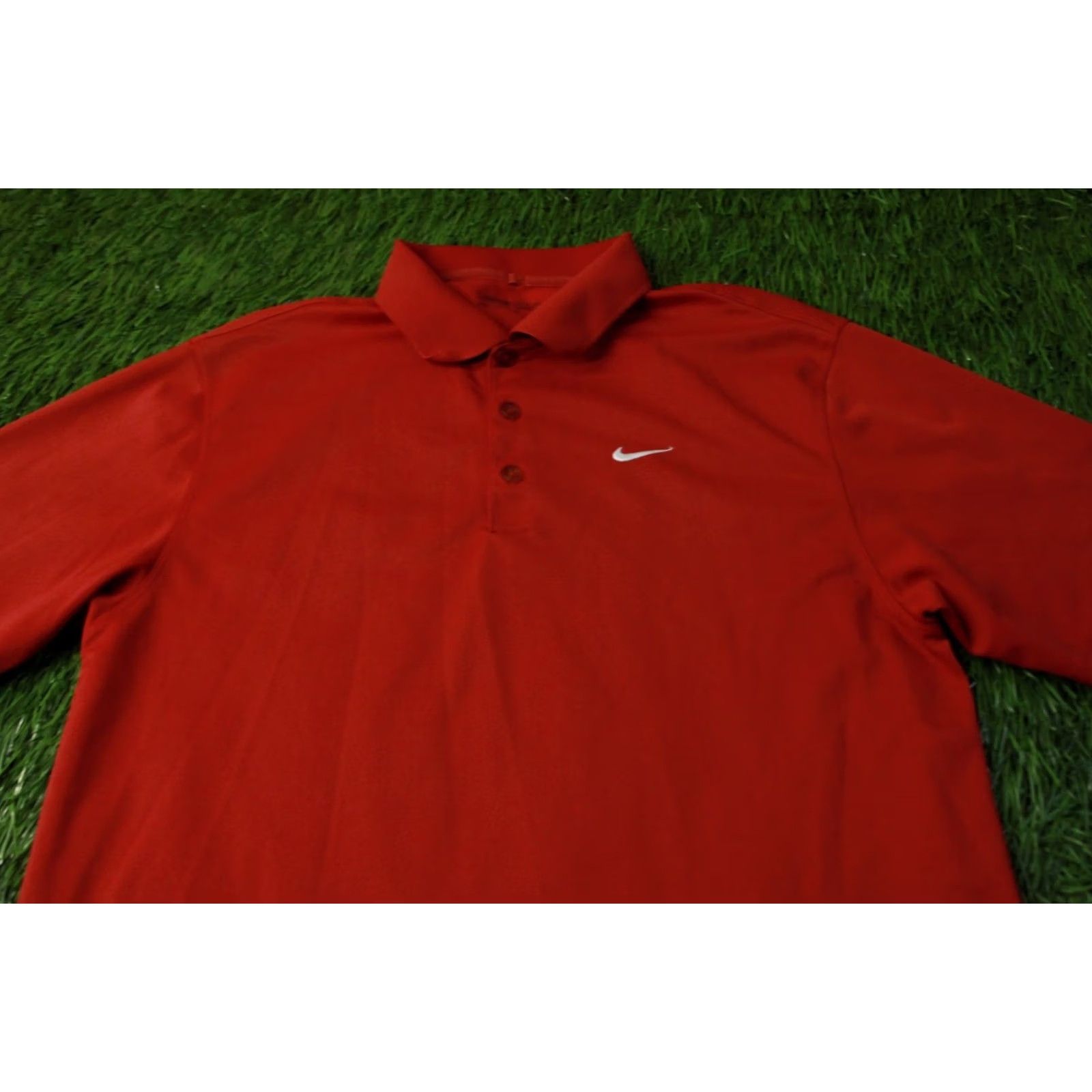 Nike NIKE GOLF DRI-FIT 2011 MEN POLO SHIRT JERSEY SIZE S RED POLO Shirt Golf Mens Size US S / EU 44-46 / 1 - 2 Thumbnail