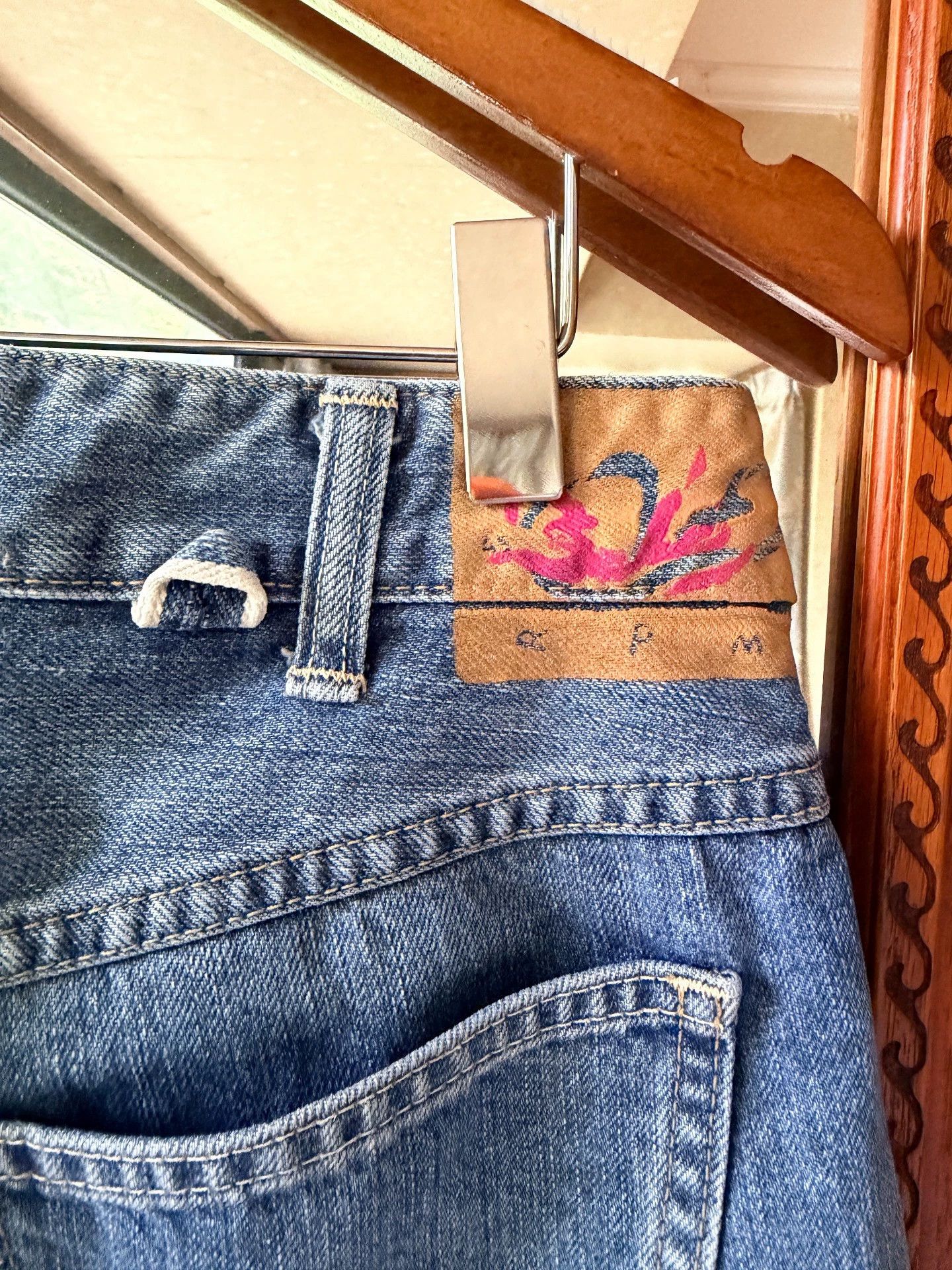 45rpm 45r/45rpm Charlotte Classic Jeans Women's 26 (1W1W) Size 26" / US 2 / IT 38 - 4 Thumbnail