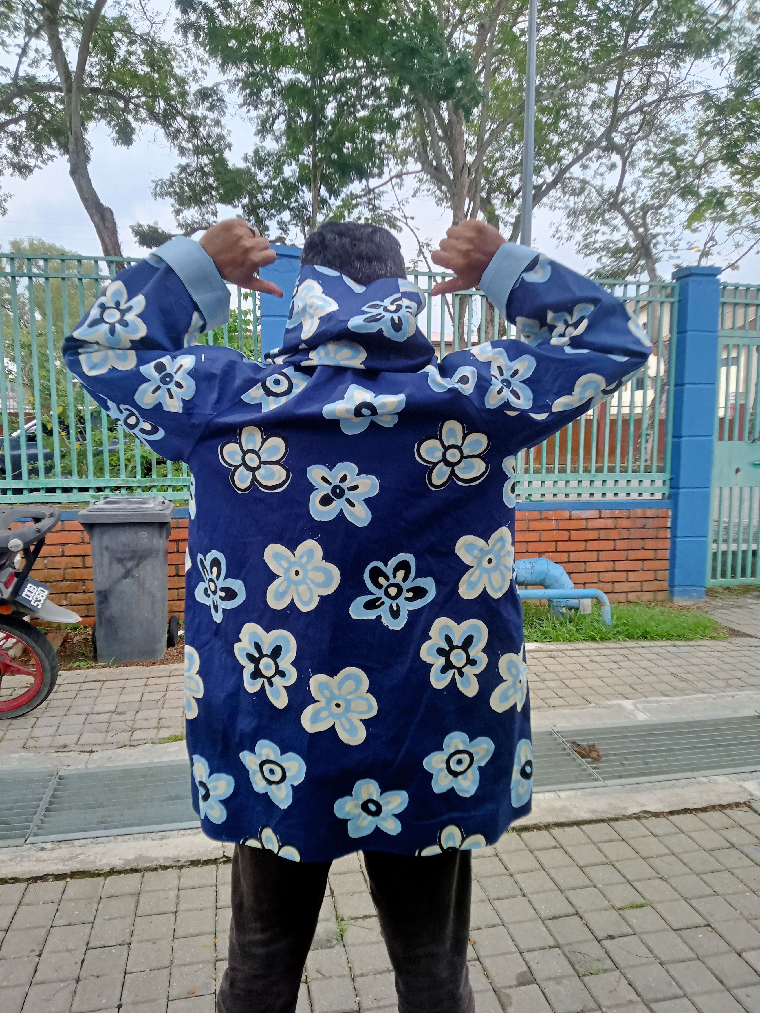Marni Marni Flower Blocktech Rain Unisex Jacket Size US S / EU 44-46 / 1 - 3 Thumbnail