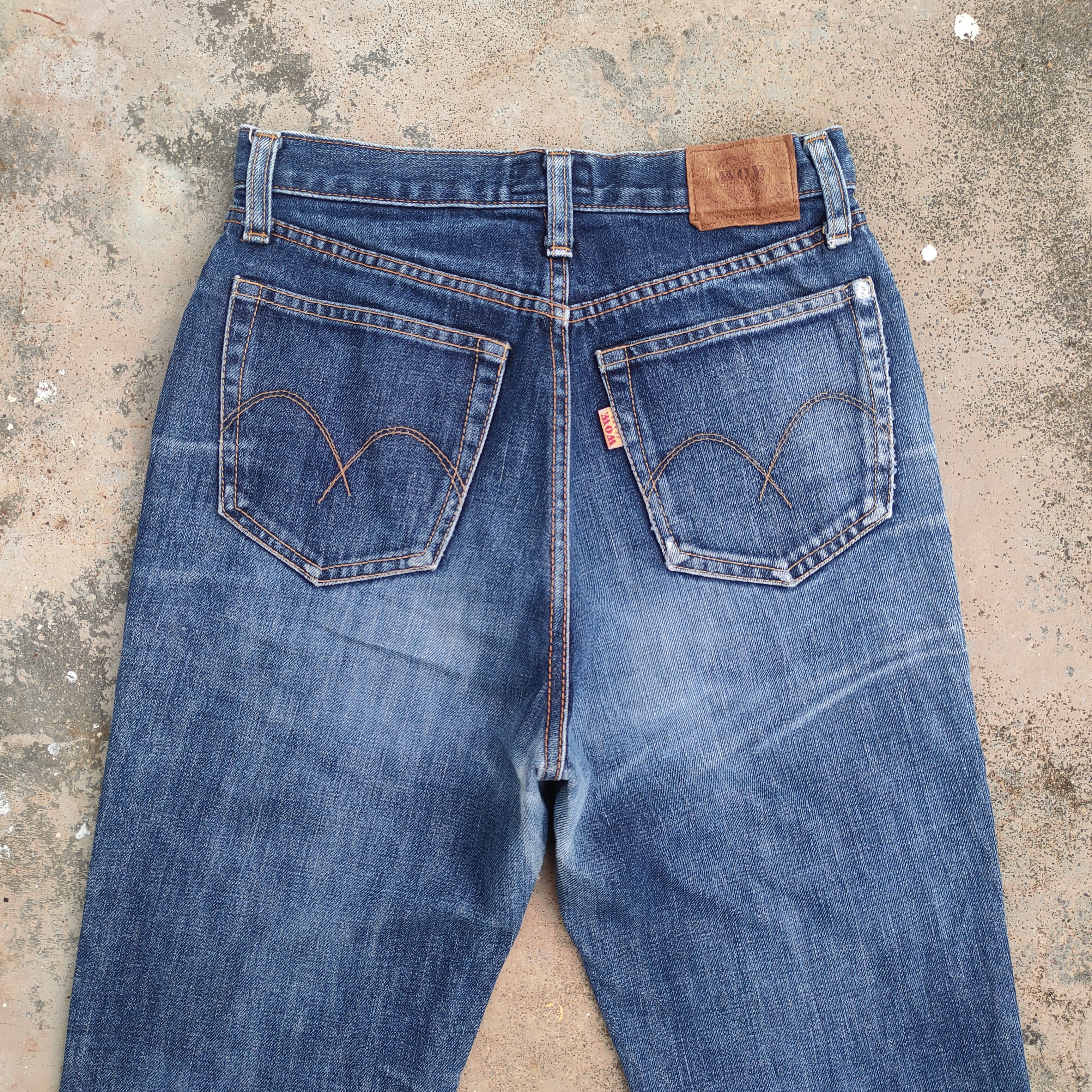 Japanese Brand VINTAGE JAPANESE FLARE JEANS DENIM PANTS Size US 26 / EU 42 - 10 Thumbnail