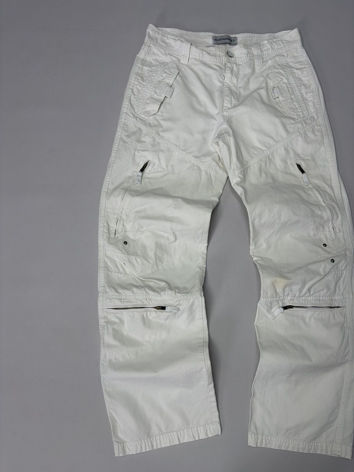 If Six Was Nine Vintage Rick Owens Balenciaga Style Techwear Cargo Pants Y2K Size US 32 / EU 48 - 2 Thumbnail