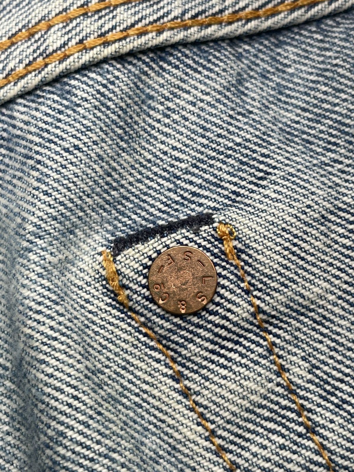 Levi's Vintage 90’s Levi’s Lot 501Z E Selvedge Distresed Size US 34 / EU 50 - 15 Thumbnail