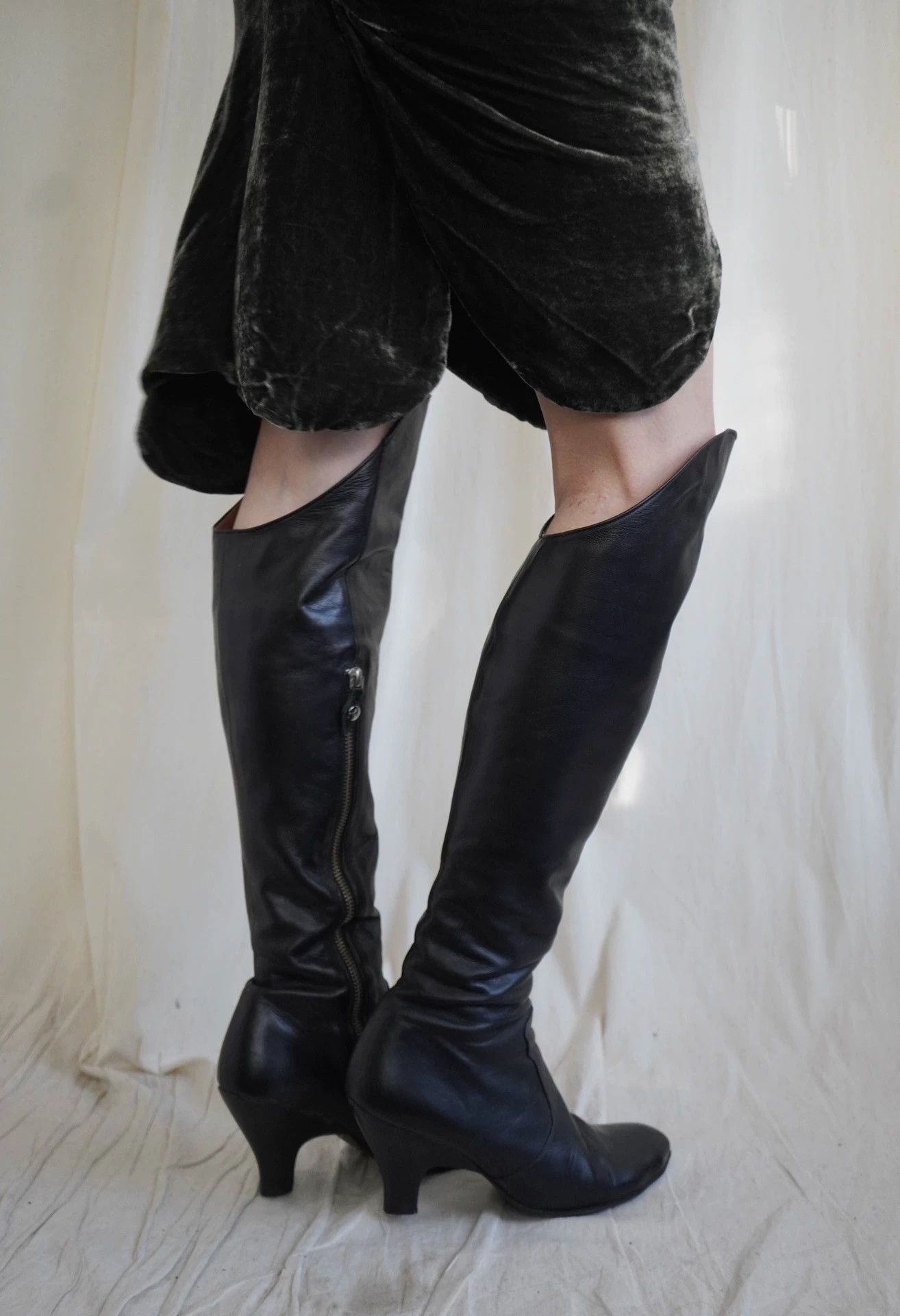 Vivienne Westwood Vivienne Westwood 2000s Fld Cat Pink Knee Boots 36 Size US 5.5 / IT 35.5 - 4 Thumbnail