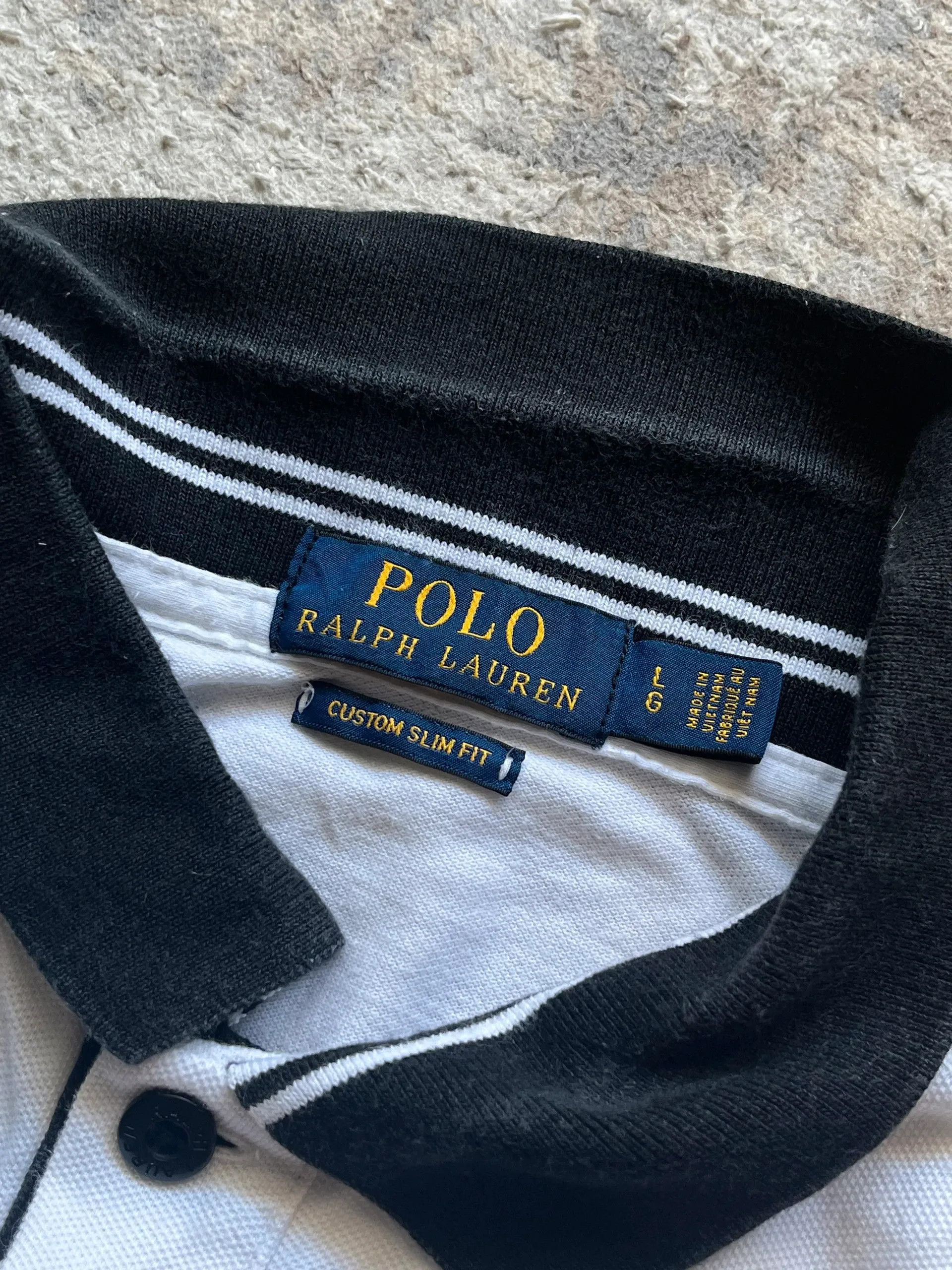 Polo Ralph Lauren Polo Ralph Lauren Sz L Custom Slim Fit Polo Shirt #3 Size US L / EU 52-54 / 3 - 5 Thumbnail