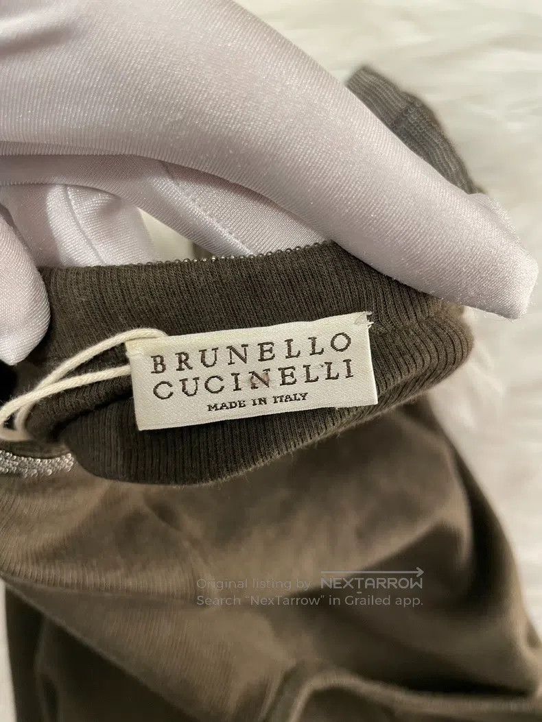 Brunello Cucinelli Brunello Cucinelli Dark Brown Sequin Sleeveless Vest Size S / US 4 / IT 40 - 3 Thumbnail