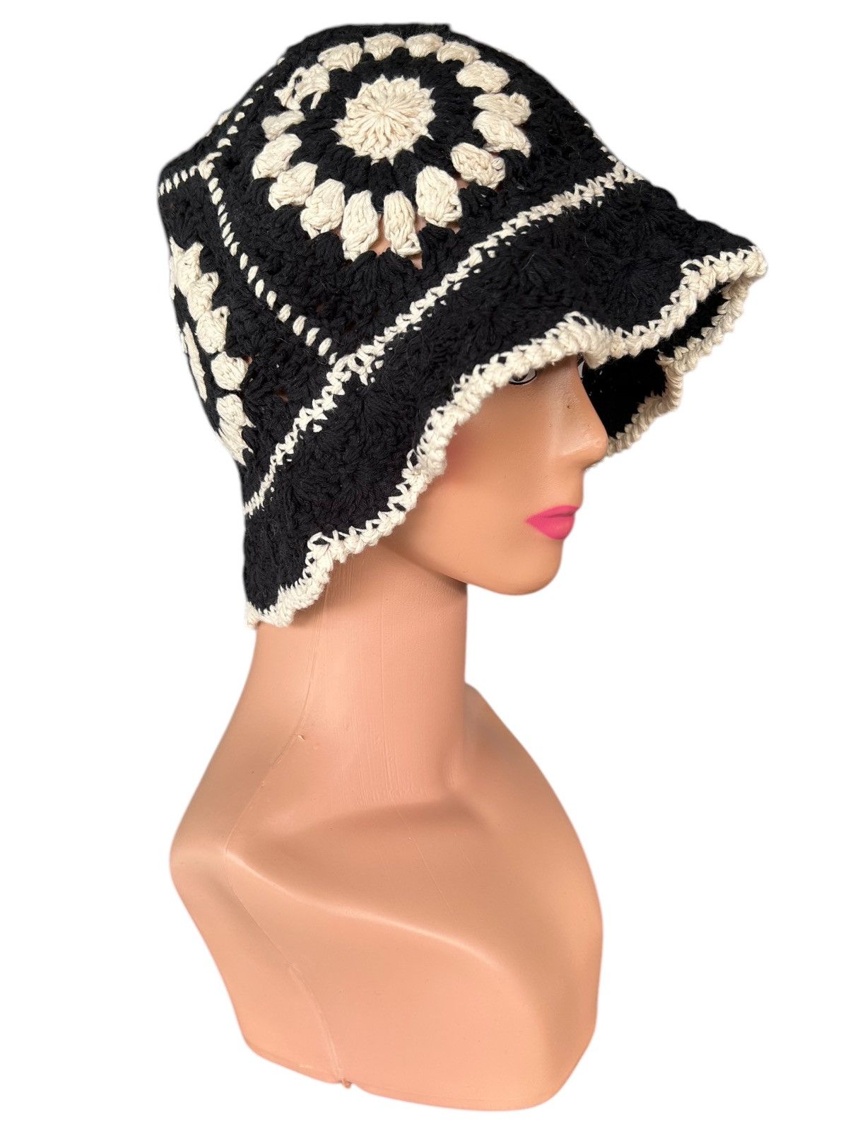 Japanese Brand × Kapital × Vintage Crochet Knitted handmade Bucket Hats Size ONE SIZE - 1 Thumbnail