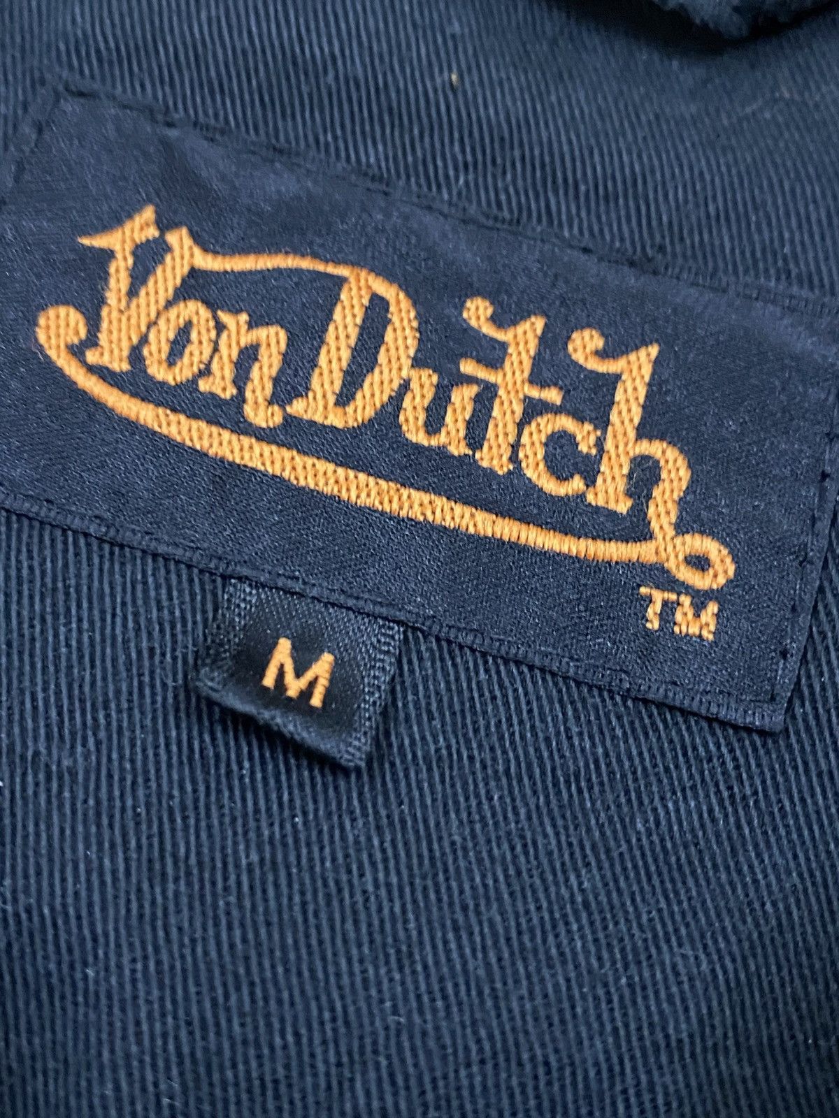 Von Dutch Vintage Von Dutch Black Vest Jacket Size US M / EU 48-50 / 2 - 6 Thumbnail
