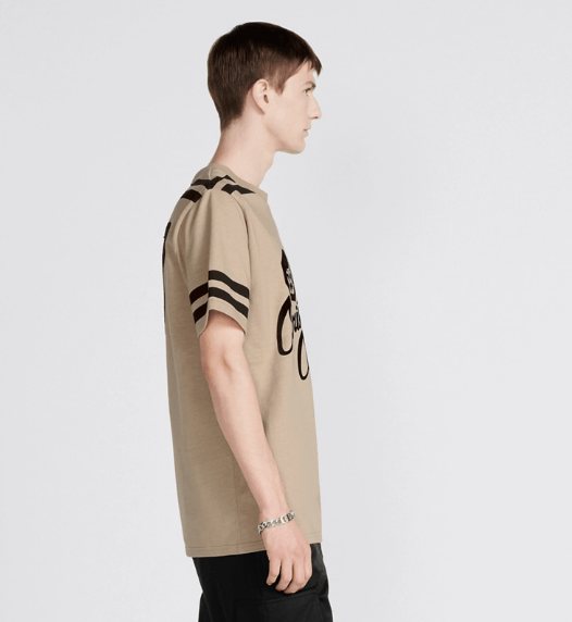 Dior o1w1db10525 483J63 Couture Relaxed-Fit T-Shirt in Beige Size US L / EU 52-54 / 3 - 5 Thumbnail
