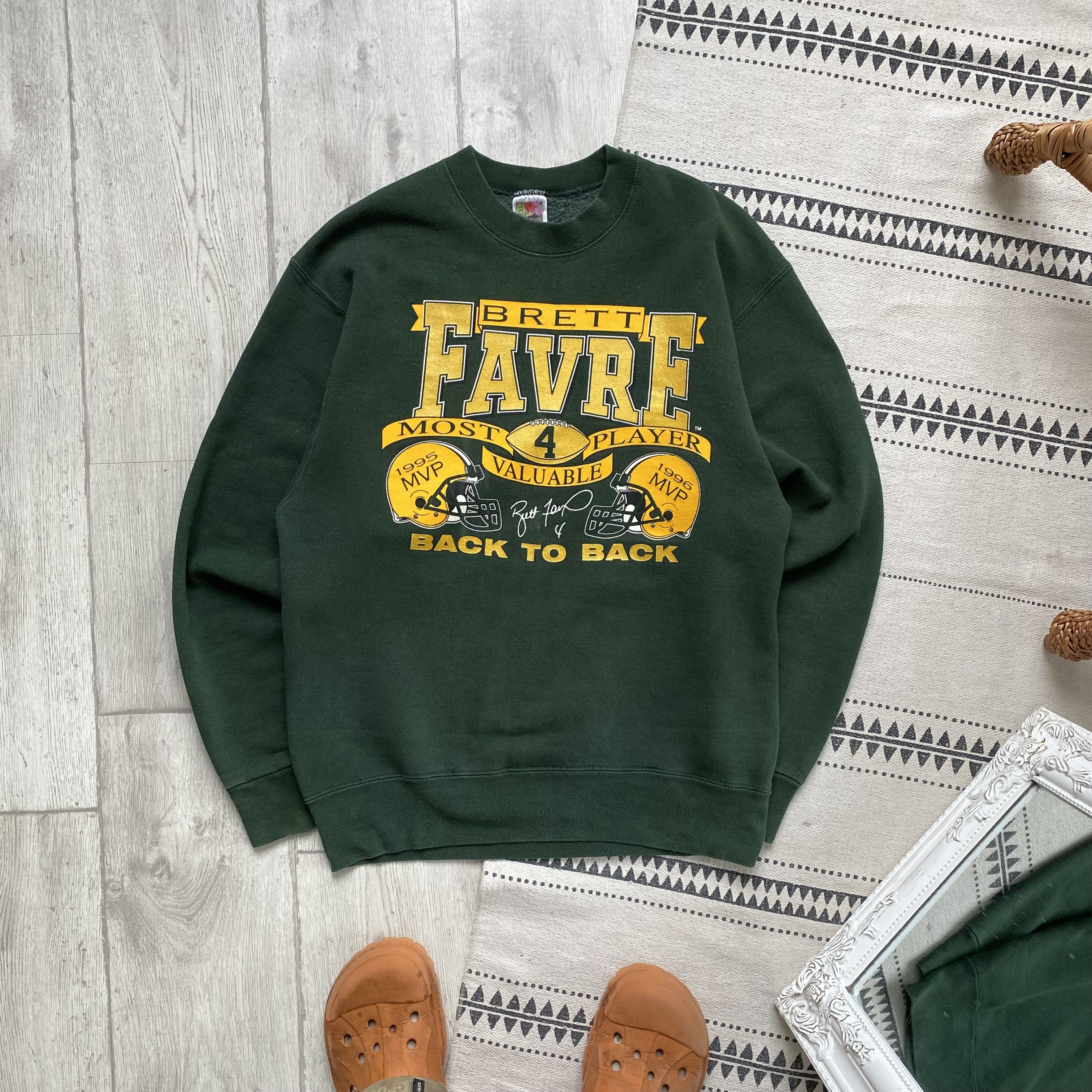 Vintage 1996 NFL Green Bay Packers Favre discount Pro Player Sweatshirt