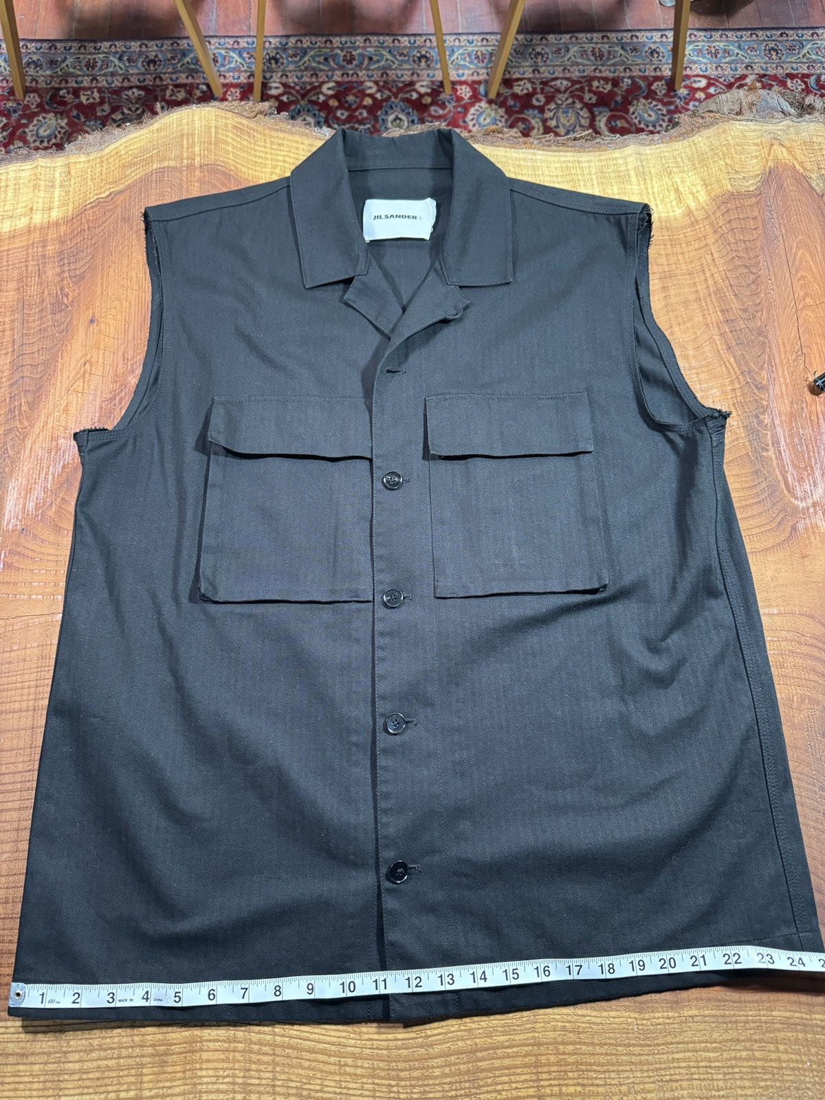 Jil Sander Jil sander vest with pockets Size US L / EU 52-54 / 3 - 13 Thumbnail