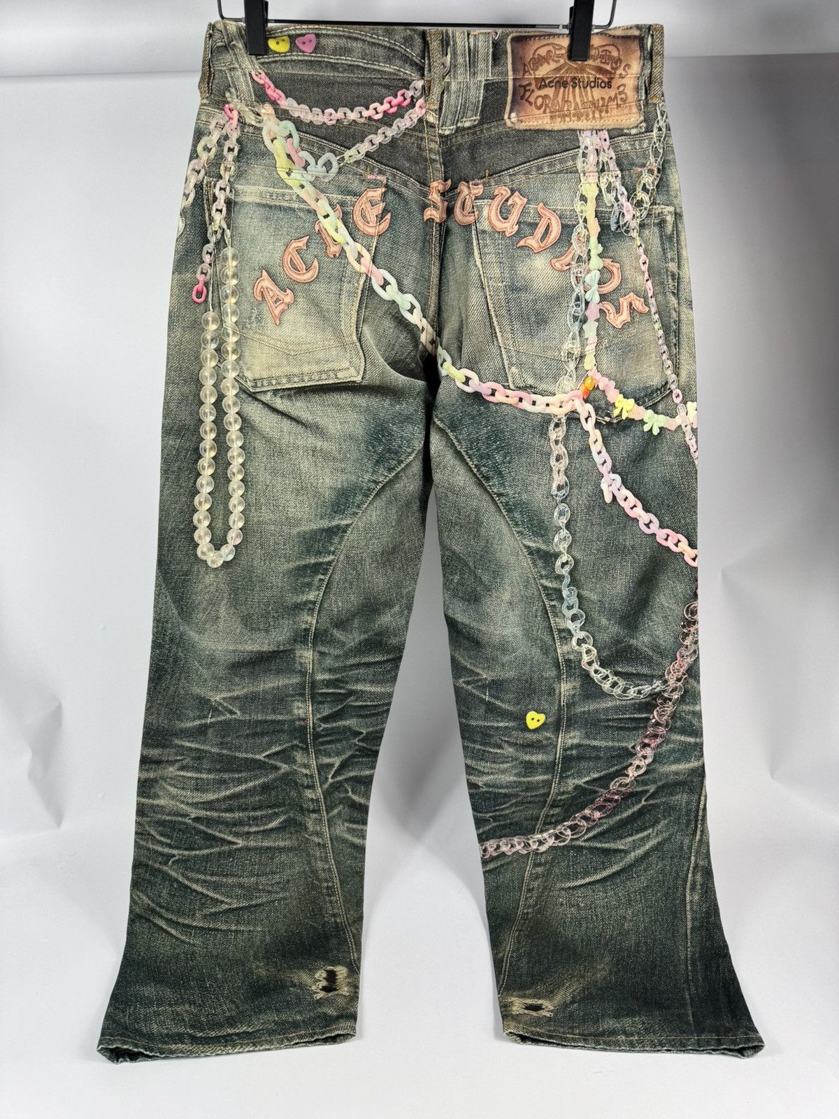 Acne Studios Loose fit jeans 1981F Mid Blue Size US 30 / EU 46 - 2 Thumbnail