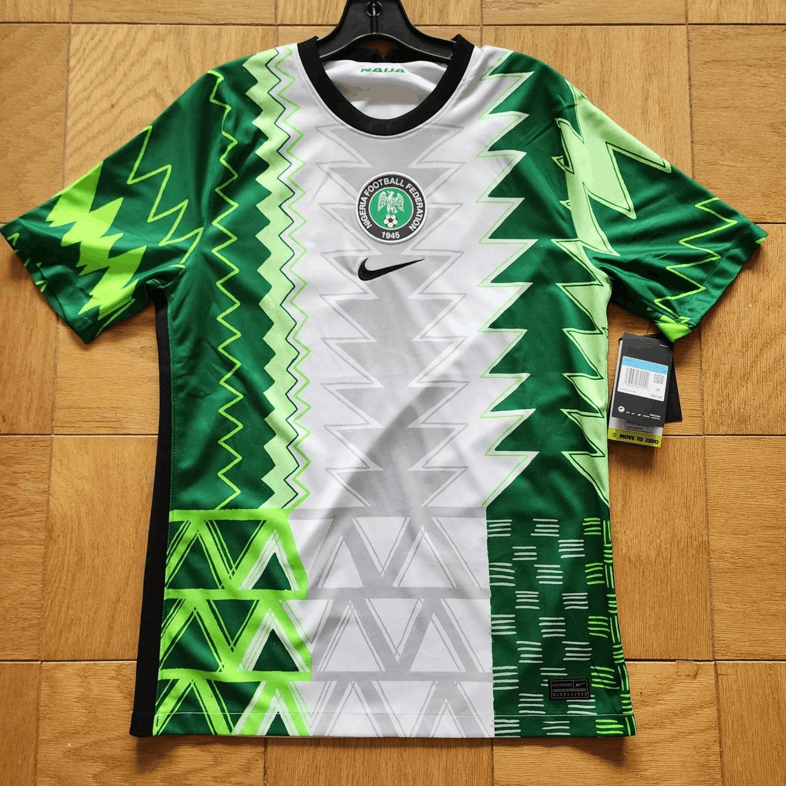 Nike × Other BNWT Nike Nigeria 2020 Soccer Jersey Men's M Size US M / EU 48-50 / 2 - 1 Thumbnail