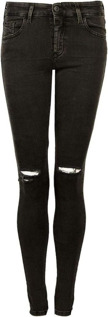Diesel × Vintage NEW Diesel SLANDY W27 L34 black skinny Tumblr opium w28 L32 Size 27" / US 4 / IT 40 - 5 Thumbnail