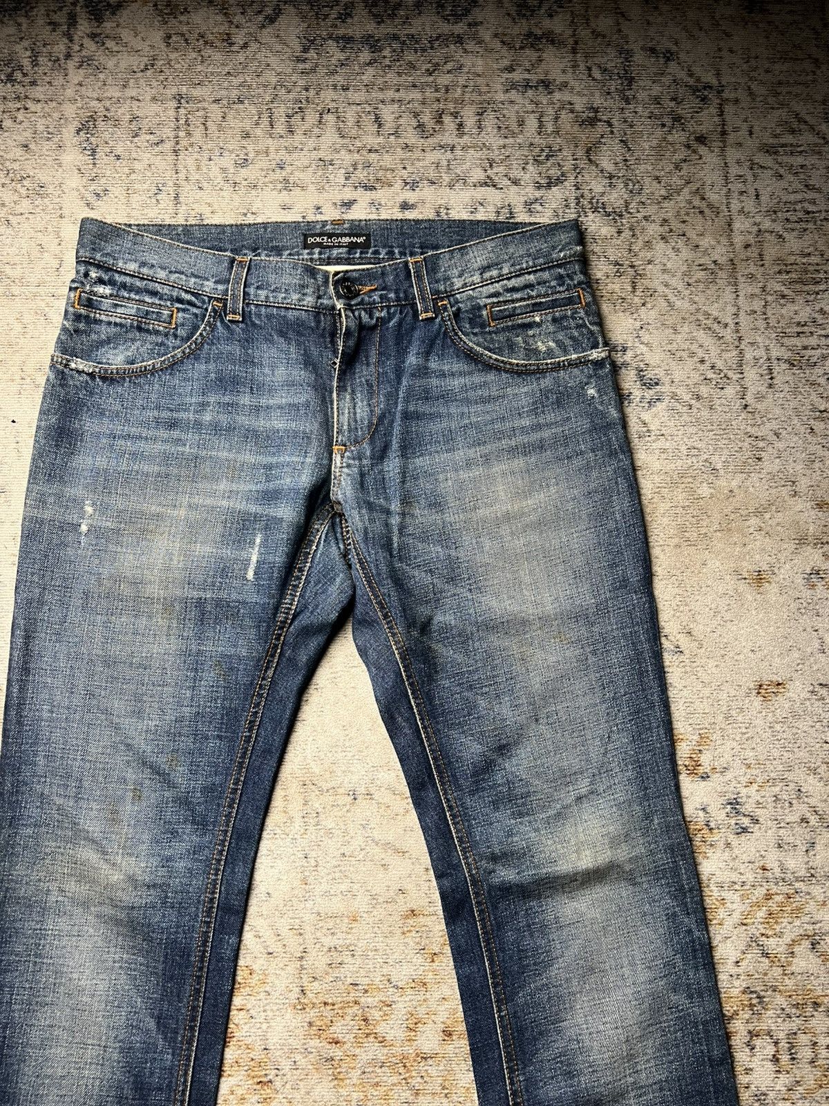 Dolce & Gabbana Dolce & Gabbana Slim Jeans Size US 33 - 4 Thumbnail