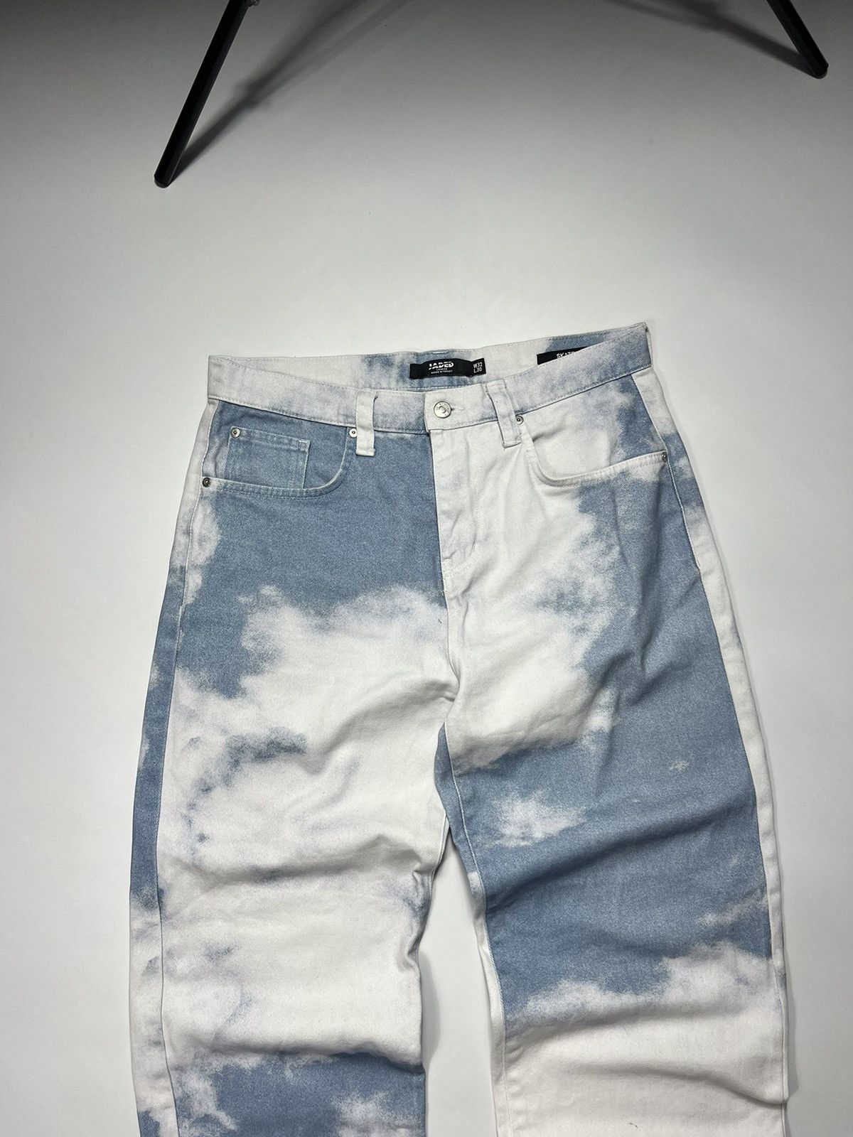 Jaded London Jaded London Skate Baggy Sky Art Denim Jeans Japan Style Size US 32 / EU 48 - 9 Thumbnail