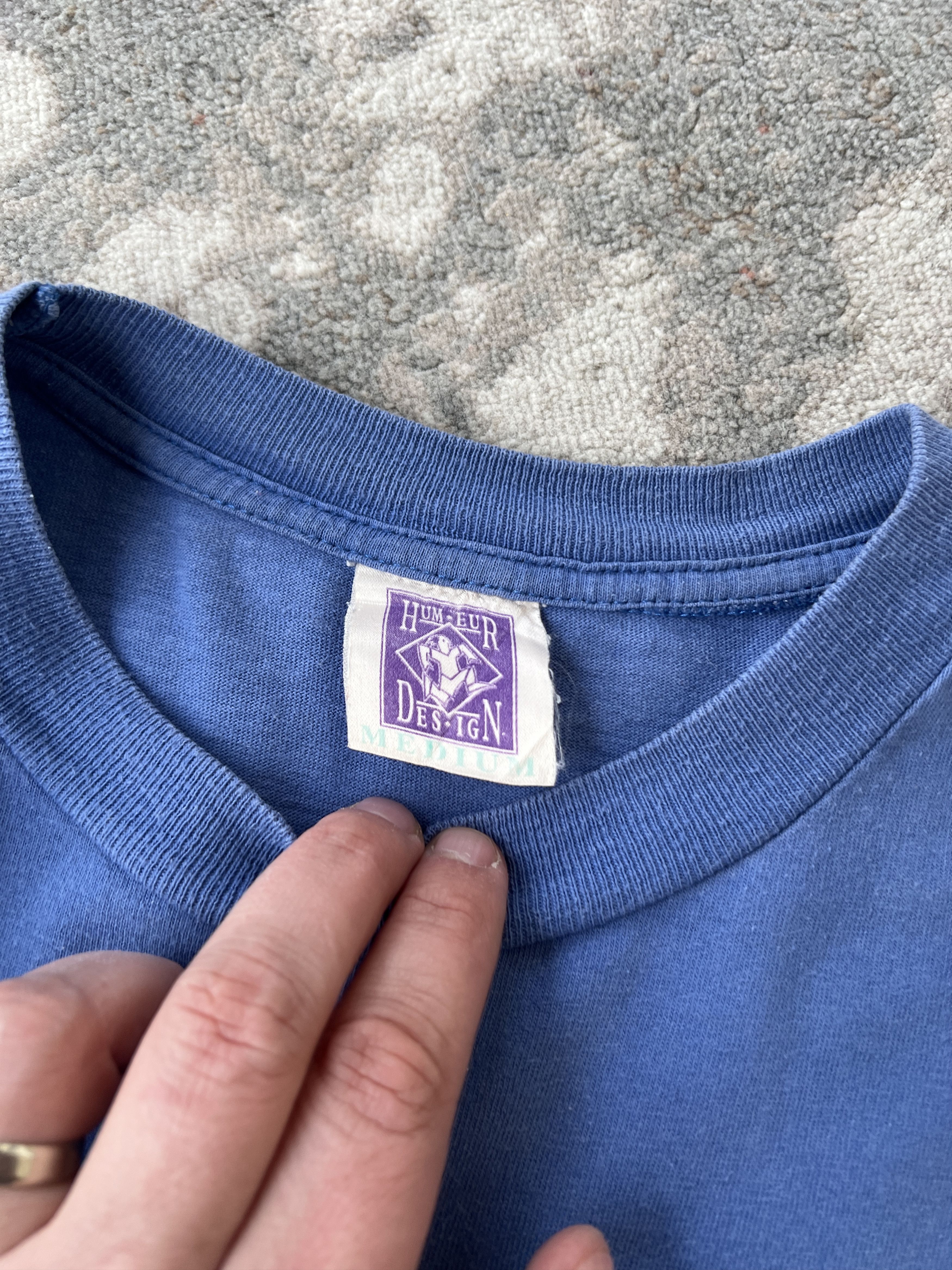 Vintage 1998 Juste Pour Rire Peace And Laughs Tee Size US M / EU 48-50 / 2 - 3 Thumbnail