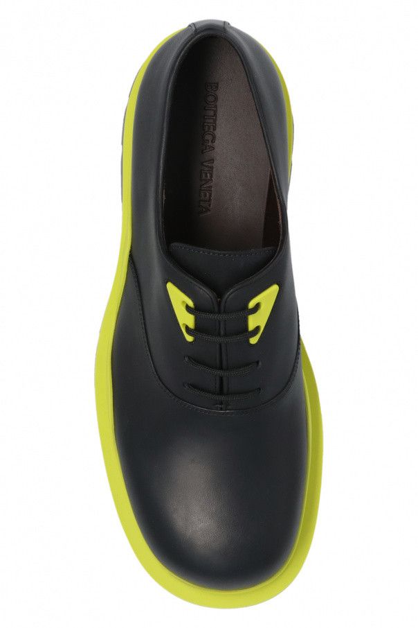 Bottega Veneta o1w1db11124 Tire Shoes in Black/Yellow Size US 8 / EU 41 - 6 Thumbnail