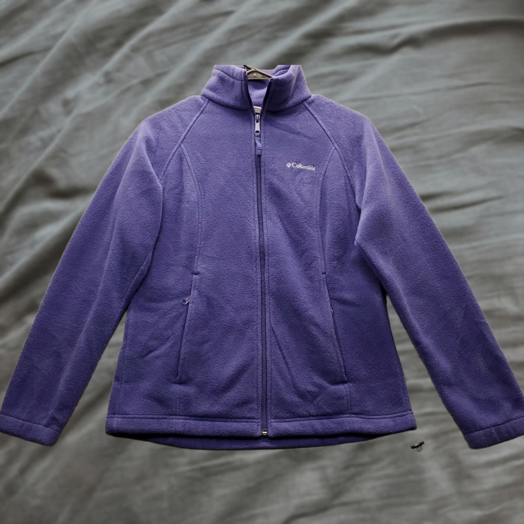 Vintage Columbia Womens Fleece Jacket Purple Regular Full Zip Outdoor ID:42062 Size S / US 4 / IT 40 - 1 Thumbnail