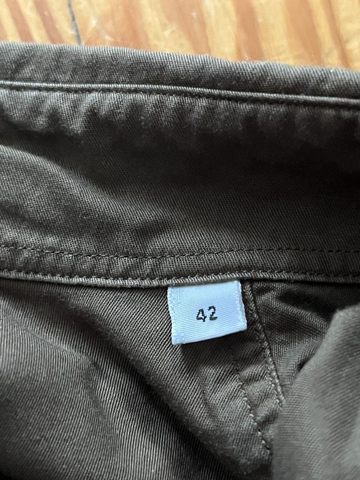 Jil Sander Jil Sander Raf Simons Era Cargo Button Down Shirt Olive Size US L / EU 52-54 / 3 - 5 Thumbnail