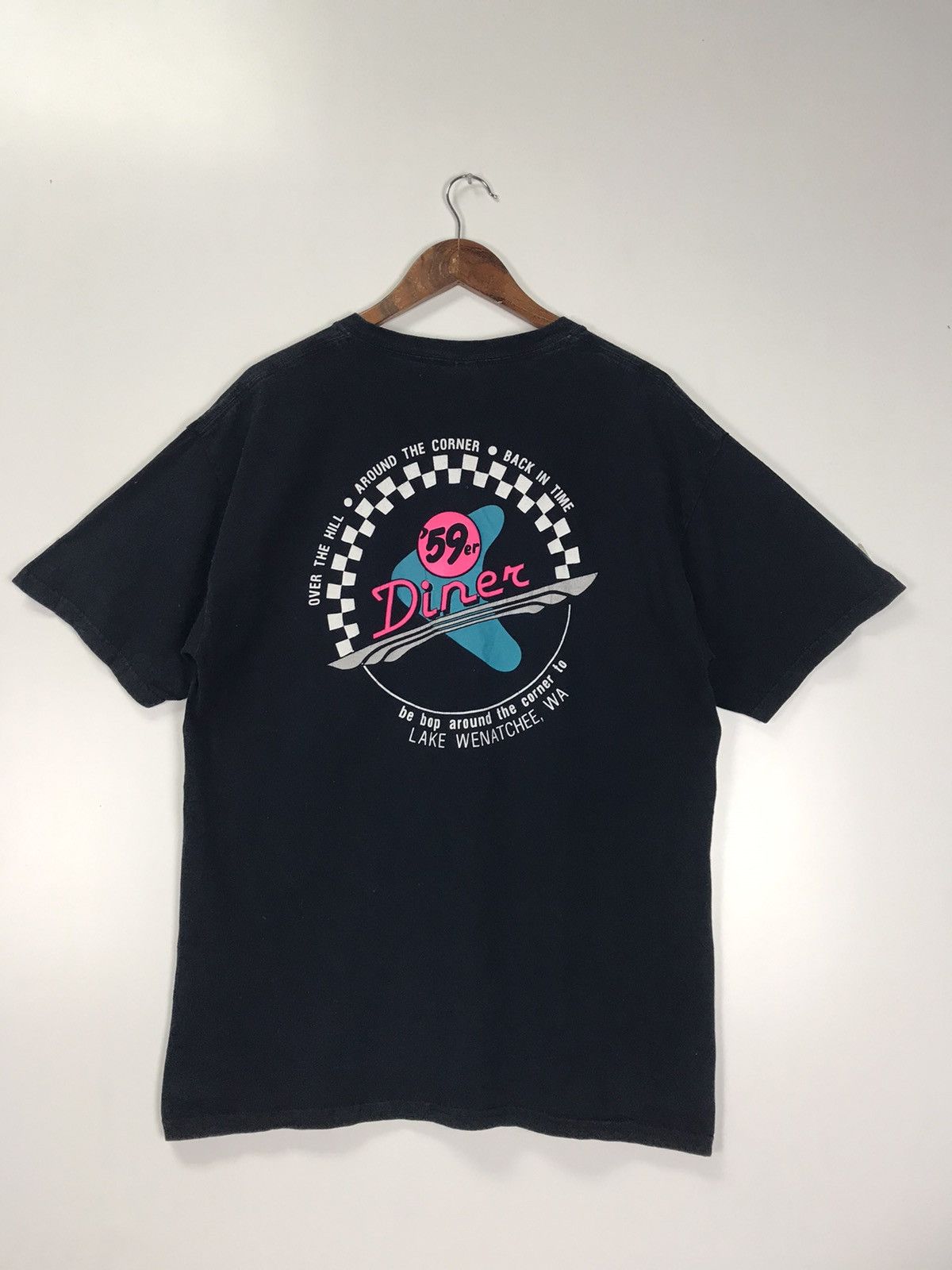 Vintage Vintage 59er Diner T-shirt Size US L / EU 52-54 / 3 - 2 Thumbnail