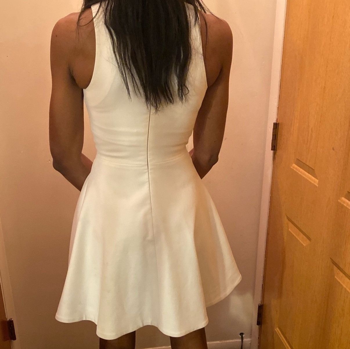 Elizabeth and James Elizabeth and James Ivory Abella Cut Out Fit & Flare  Dress | Grailed