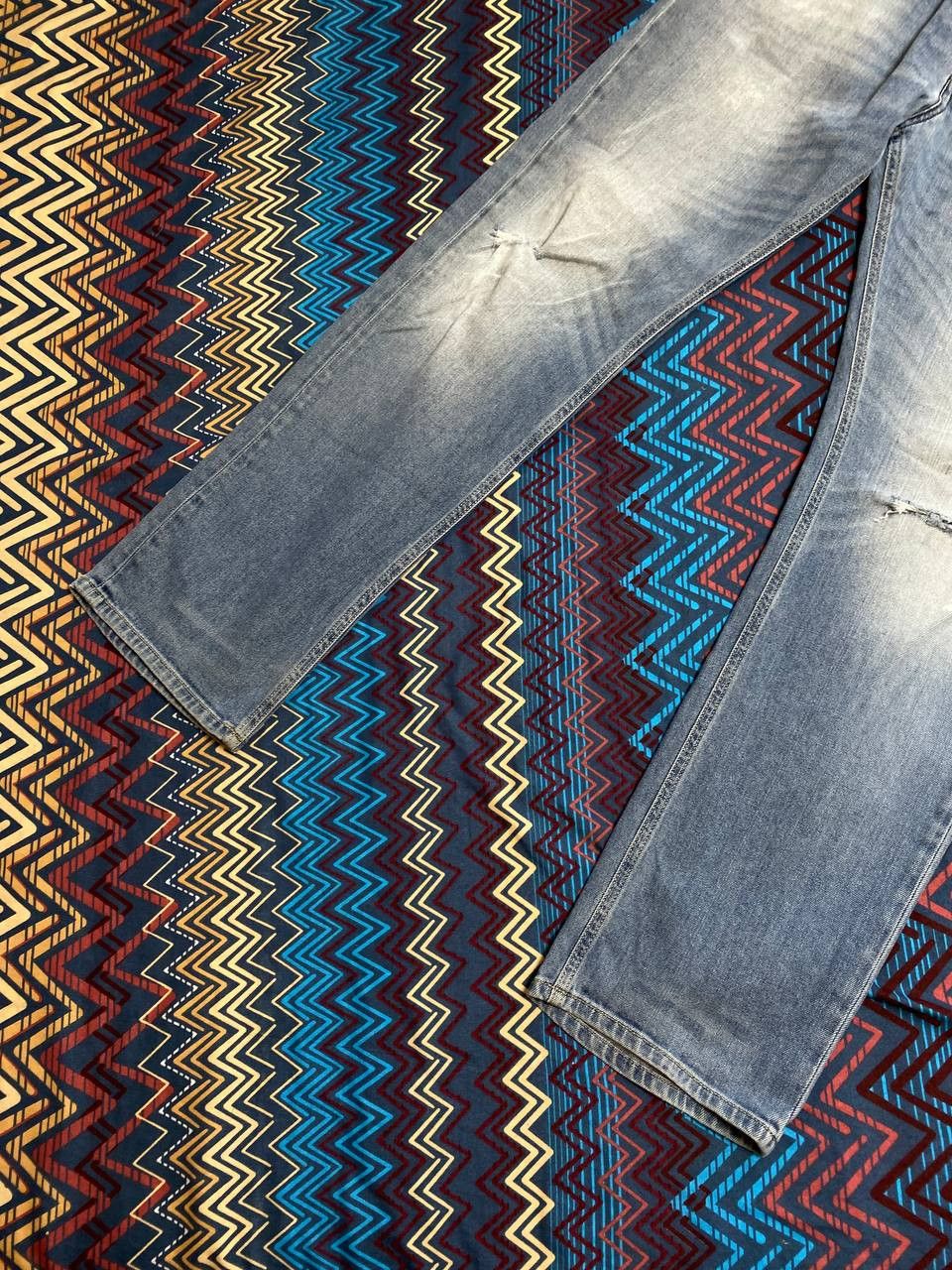 Diesel × Vintage Vintage Diesel WAYKEE Baggy Denim Jeans Pants Avant Garde Size US 32 / EU 48 - 22 Thumbnail